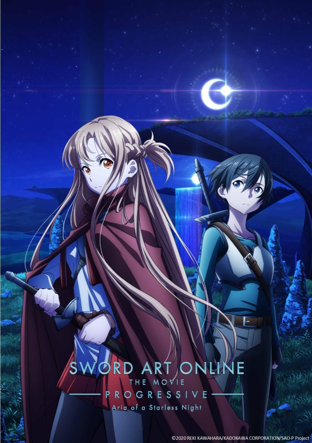Постер фильма Мастера меча онлайн: Прогрессив. Ария в беззвёздной ночи | Sword Art Online: Progressive - Hoshinaki Yoru no Aria