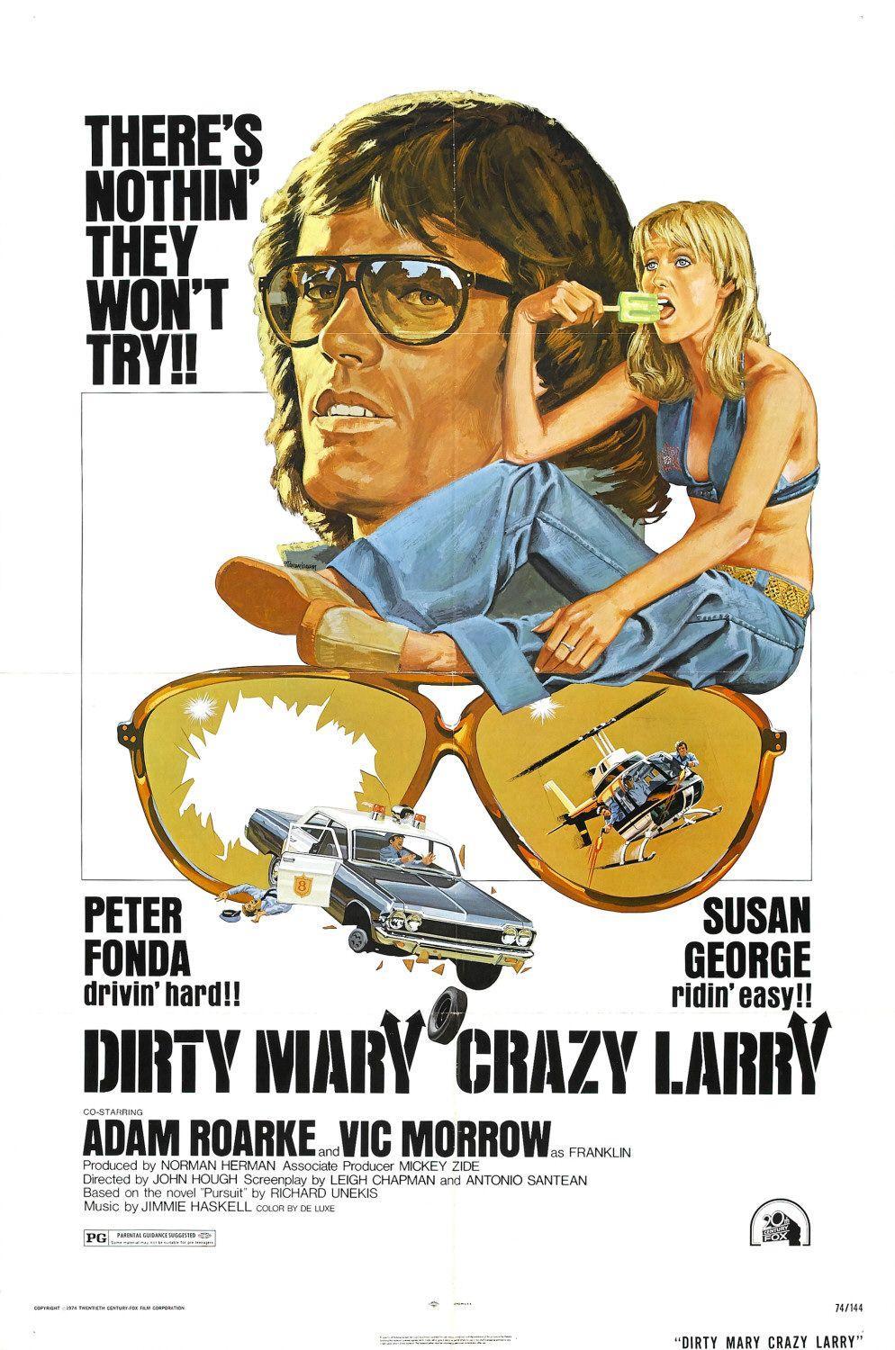 Постер фильма Грязная Мэри, сумасшедший Ларри | Dirty Mary Crazy Larry