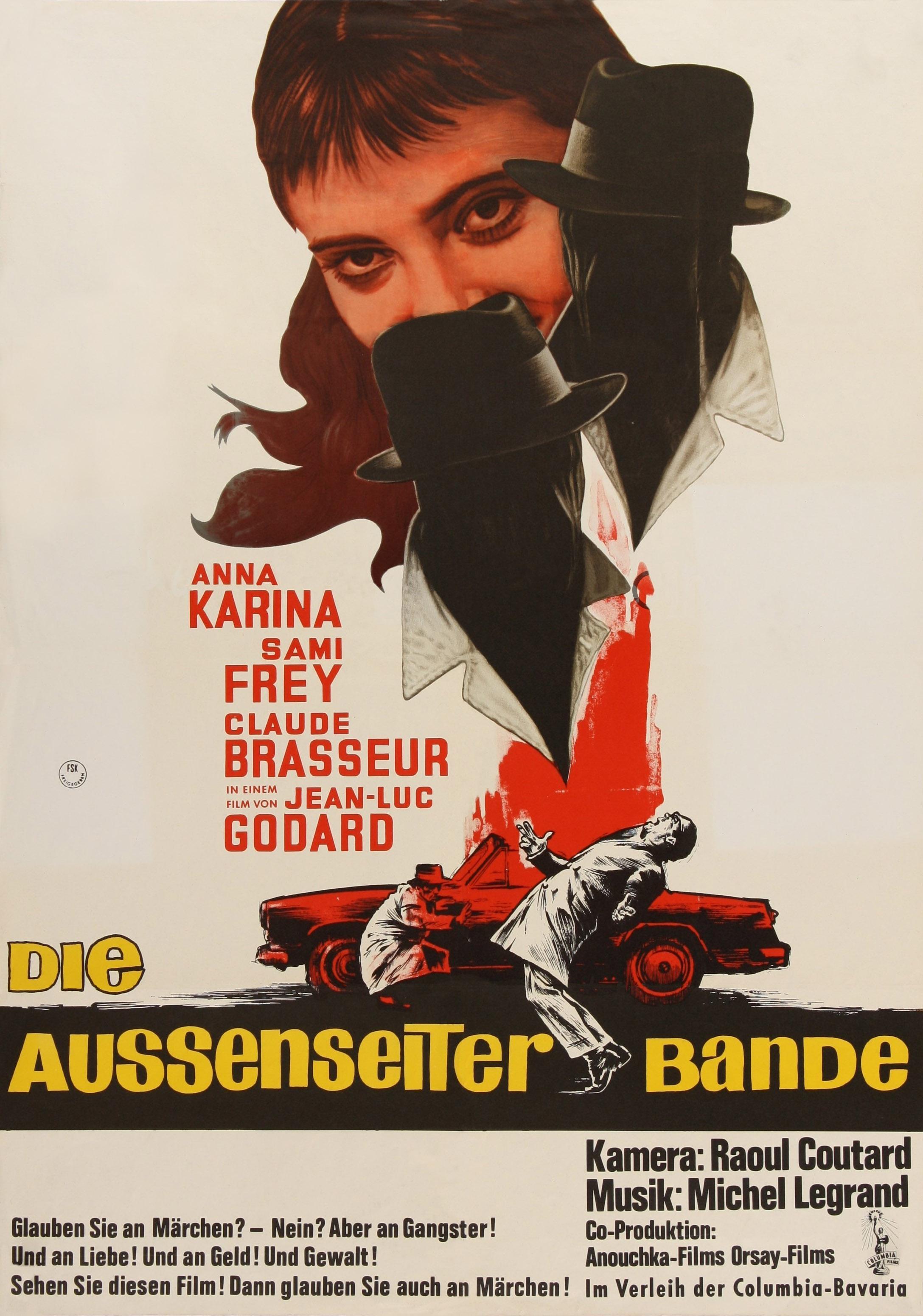 Постер фильма Банда аутсайдеров | Bande à part