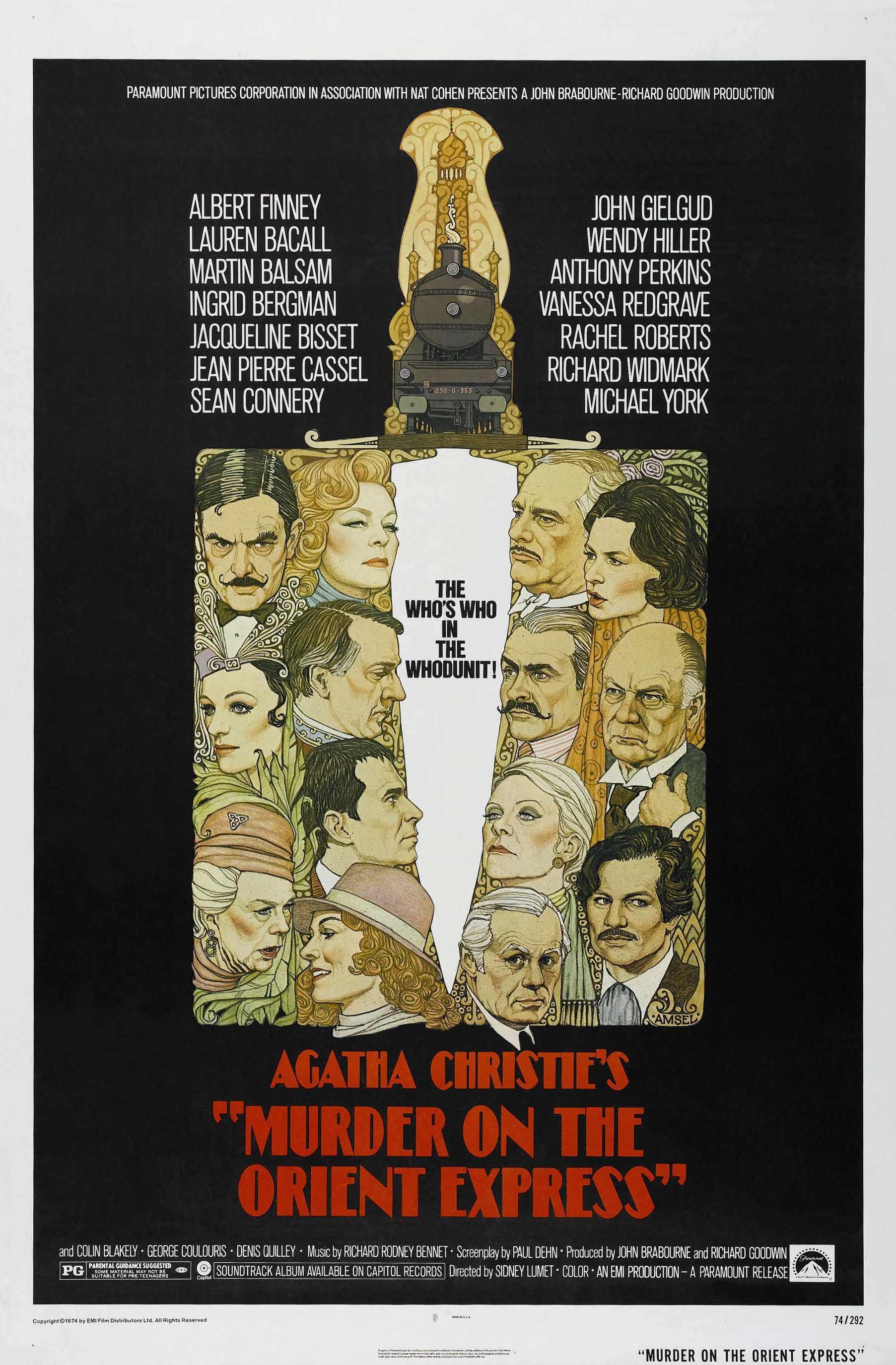 Постер фильма Убийство в Восточном экспрессе | Murder on the Orient Express