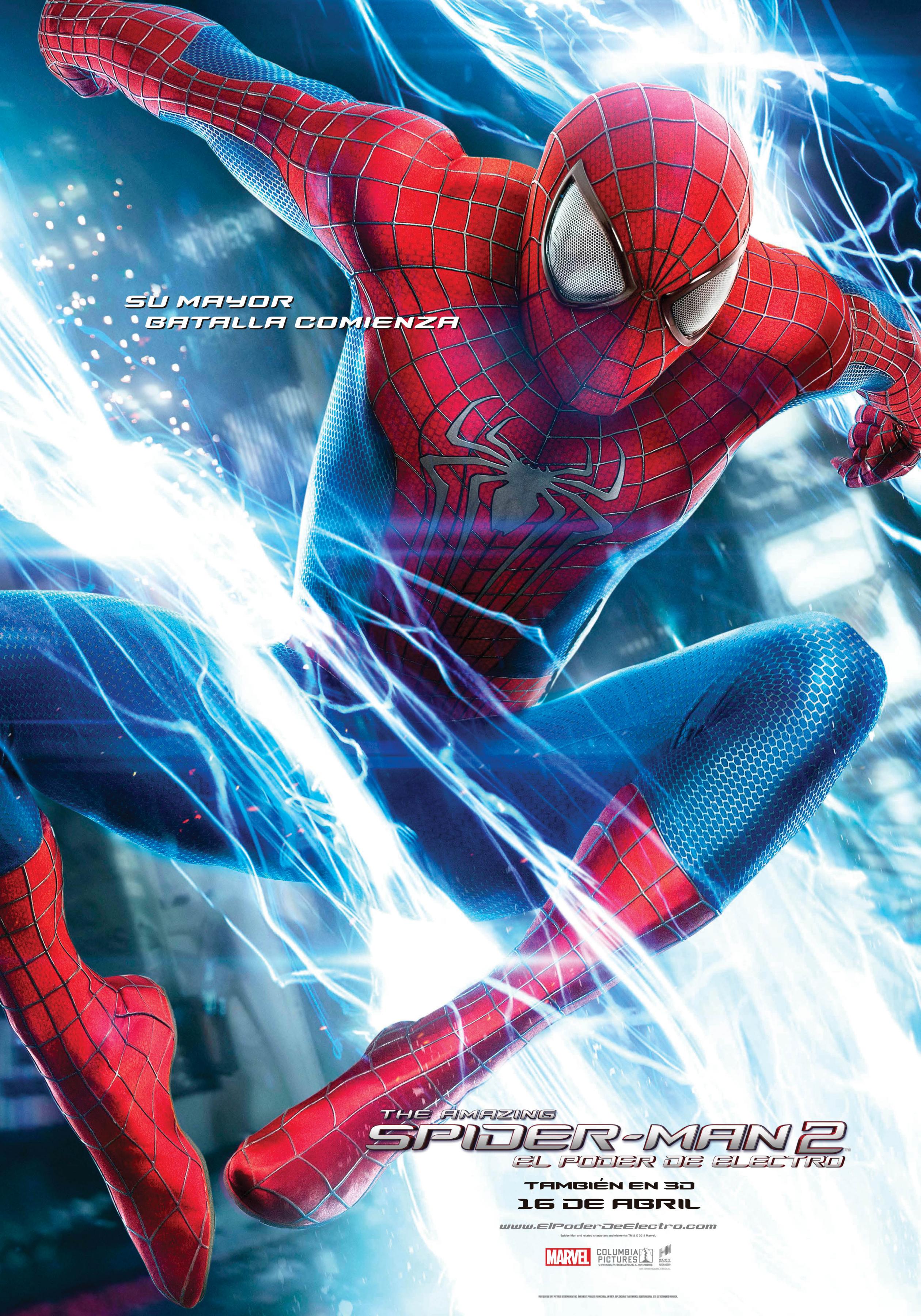 Постер #172247 для фильма Новый Человек-паук. Высокое напряжение | Amazing  Spider-Man 2 | KINOMANIA.RU