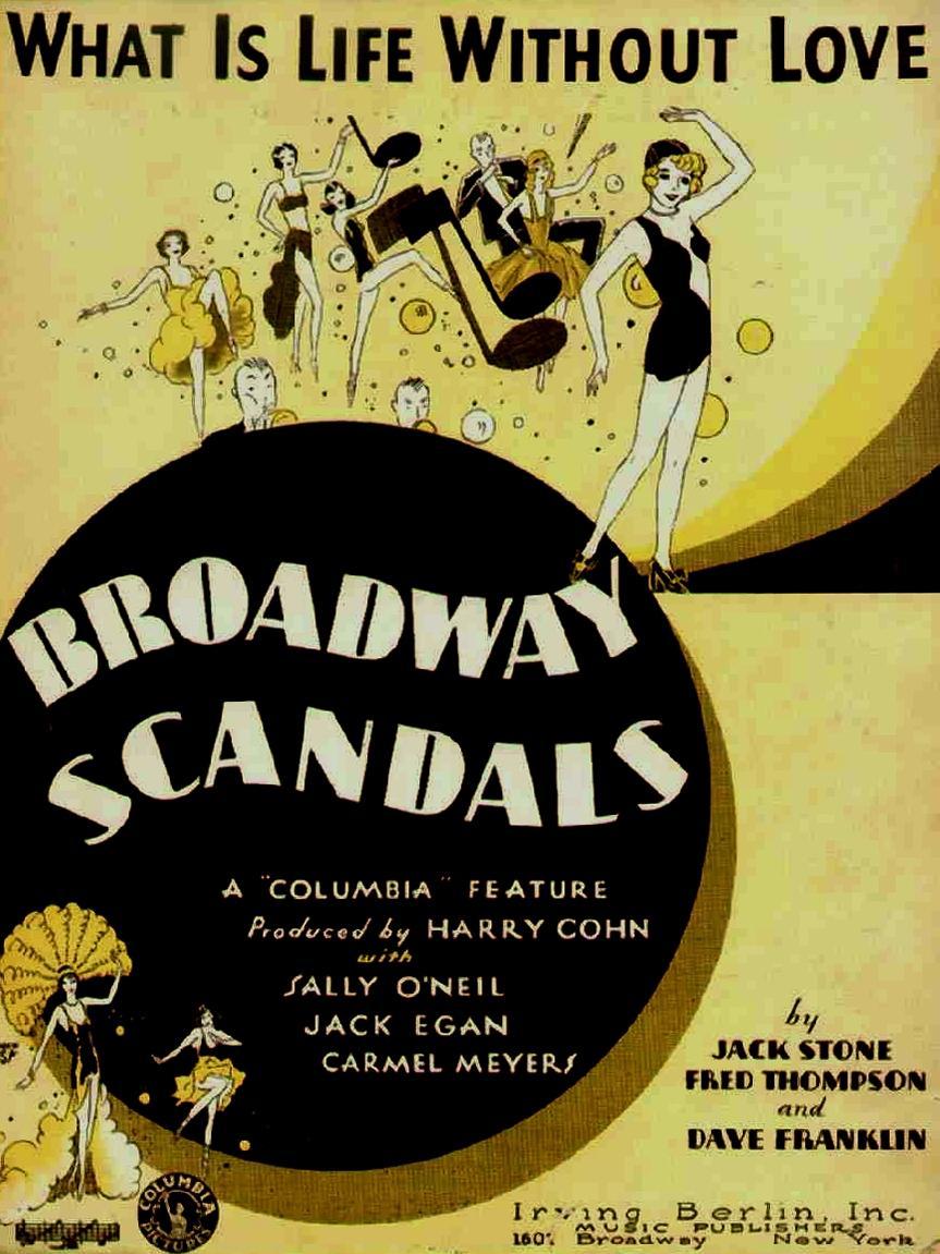 Постер фильма Broadway Scandals