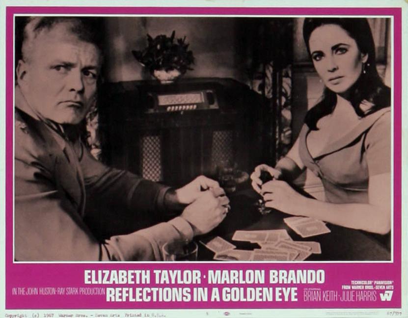 Постер фильма Блики в золотом глазу | Reflections in a Golden Eye