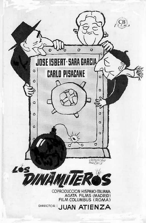 Постер фильма Los dinamiteros