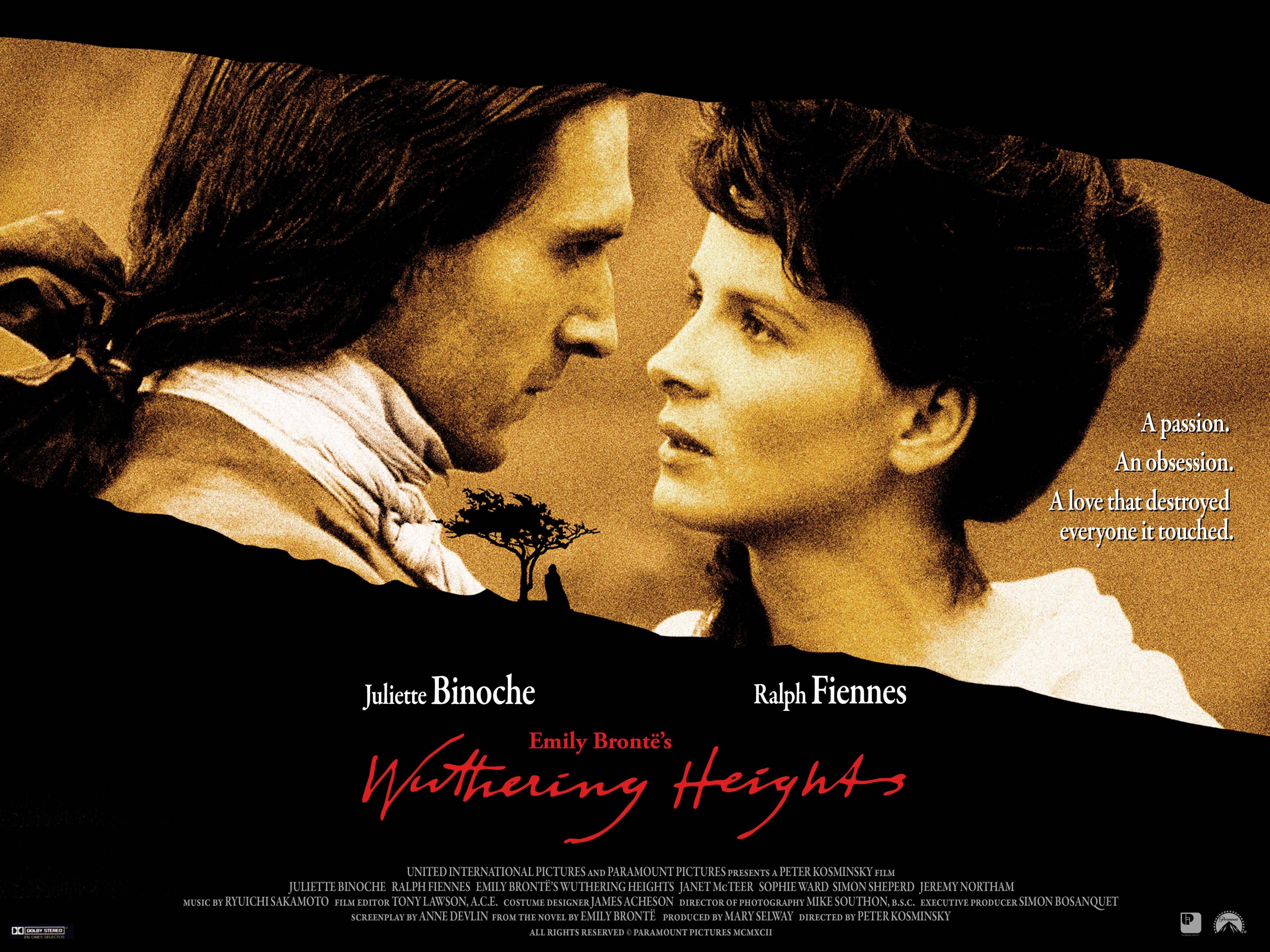 Постер фильма Грозовой перевал | Wuthering Heights