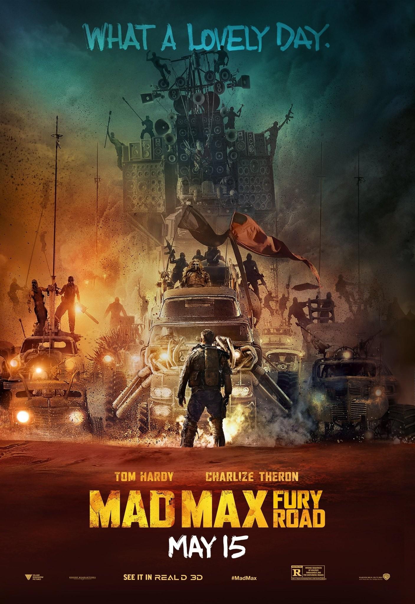 Постер #189473 для фильма Безумный Макс: Дорога ярости | Mad Max: Fury Road  | KINOMANIA.RU