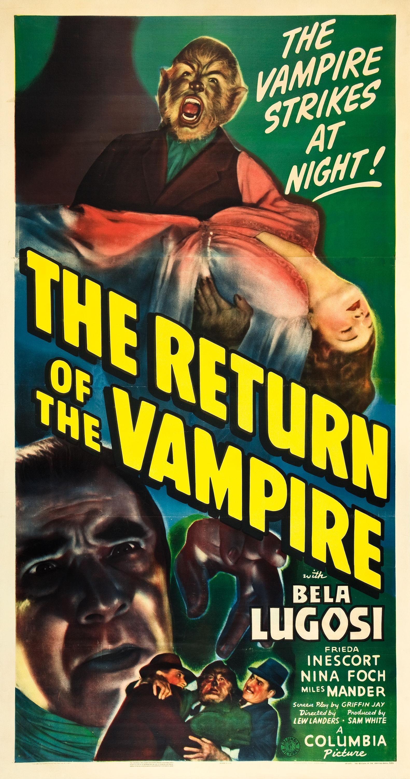 Постер фильма Возвращение вампира | Return of the Vampire