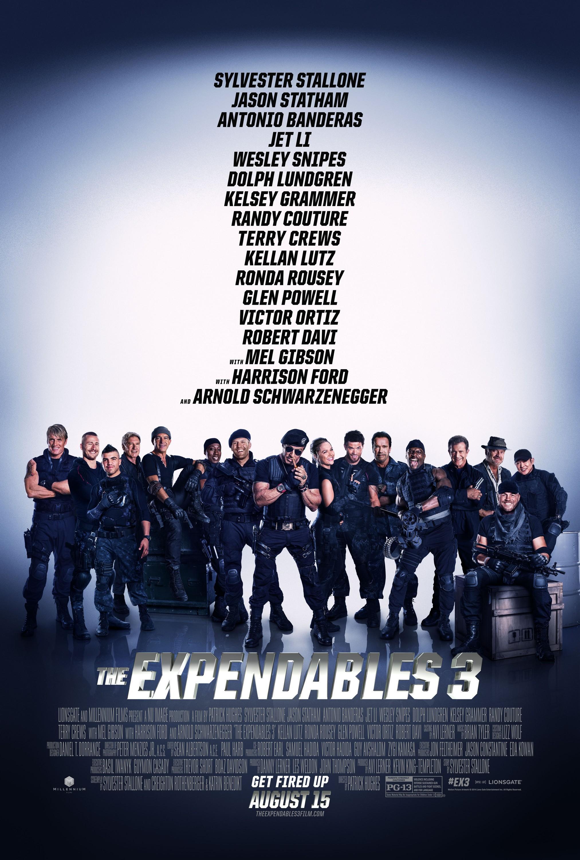Постер фильма Неудержимые 3 | Expendables 3