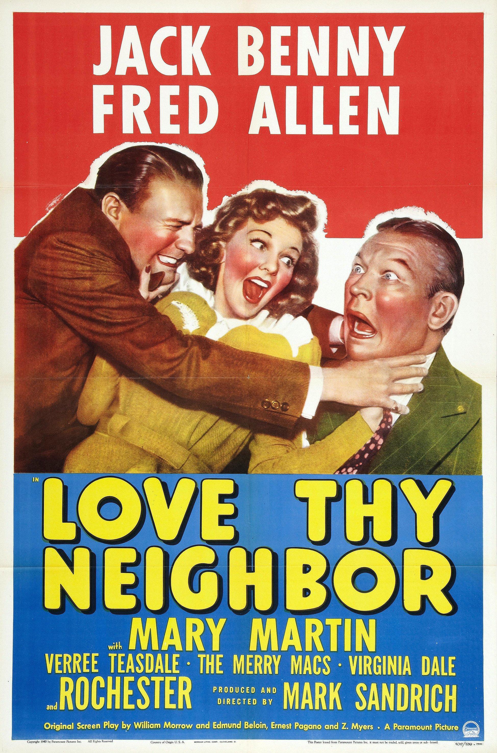 Постер фильма Люби своего соседа | Love Thy Neighbor