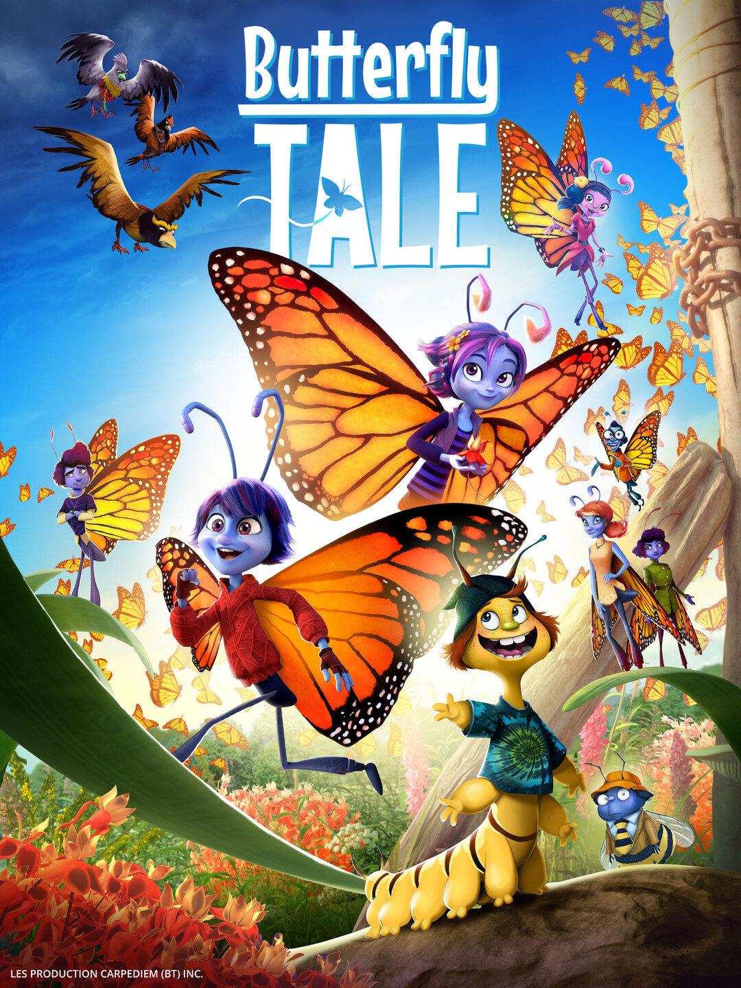 Постер фильма Крылатая история | Butterfly Tale