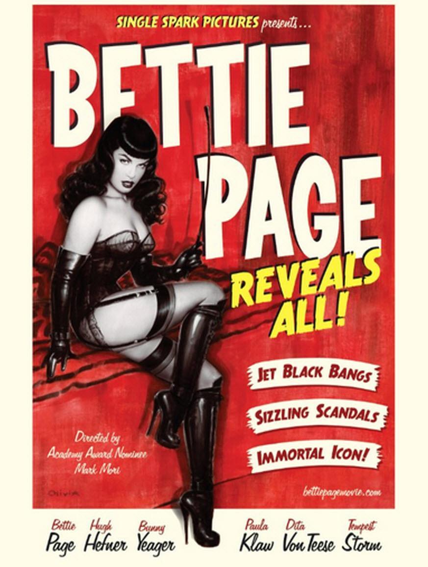 Постер фильма Bettie Page Reveals All