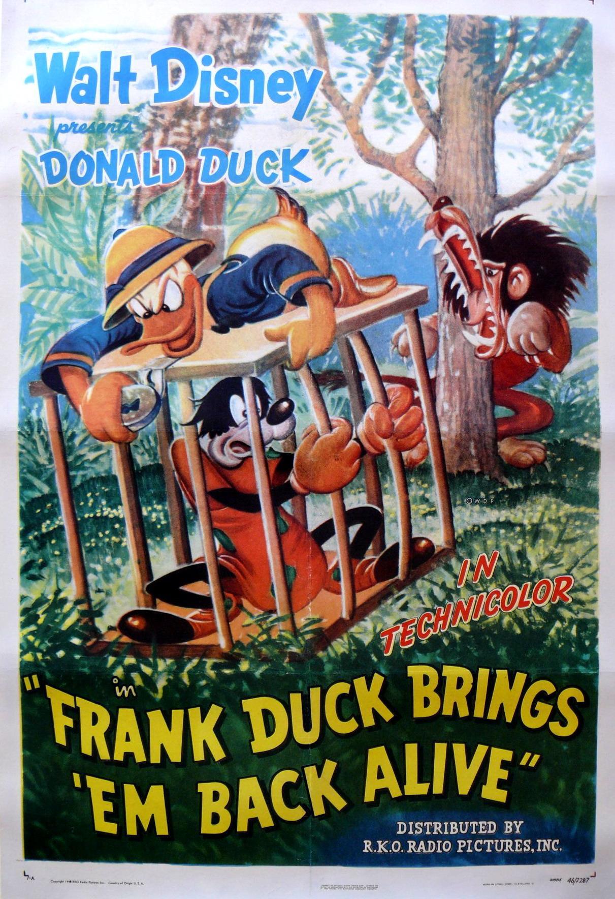 Постер фильма Frank Duck Brings 'em Back Alive