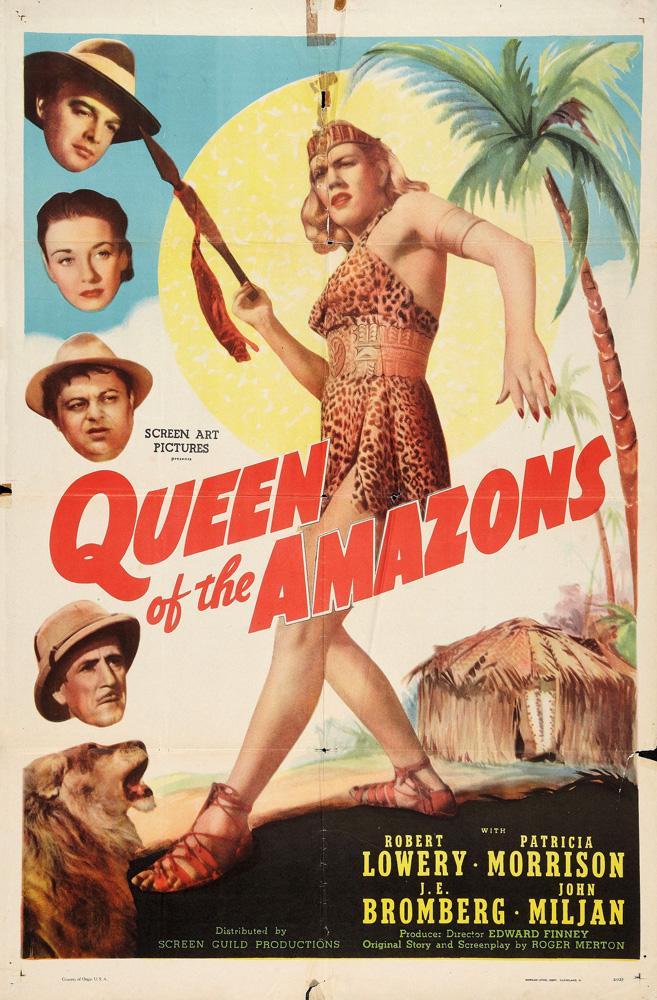 Постер фильма Queen of the Amazons