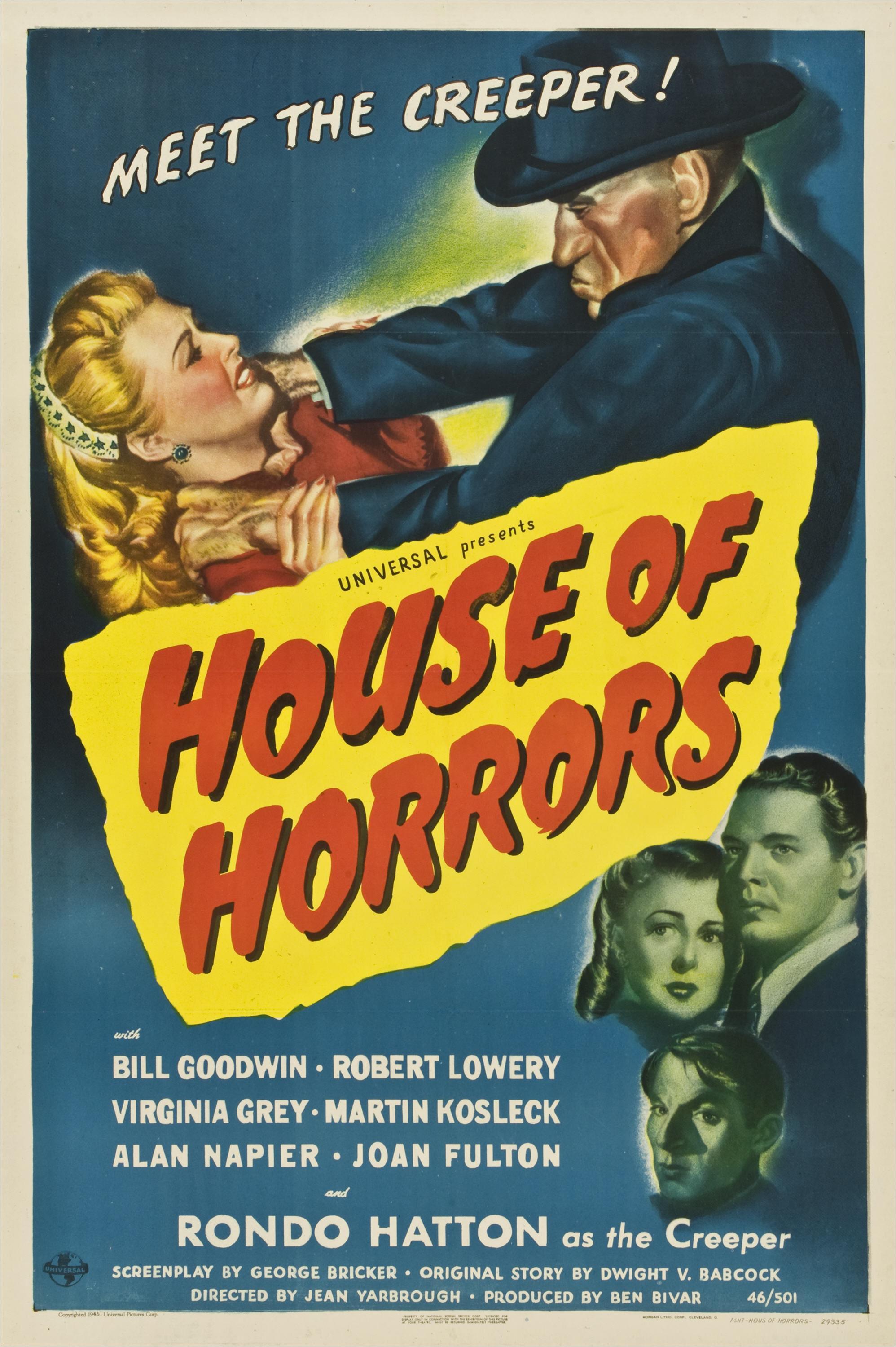 Постер фильма House of Horrors