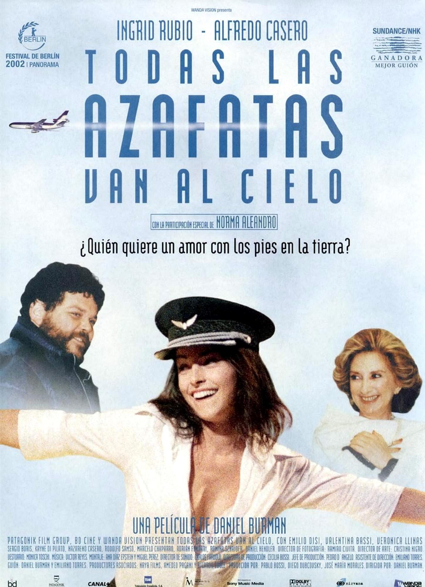 Постер фильма Все стюардессы попадают на небеса | Todas las azafatas van al cielo