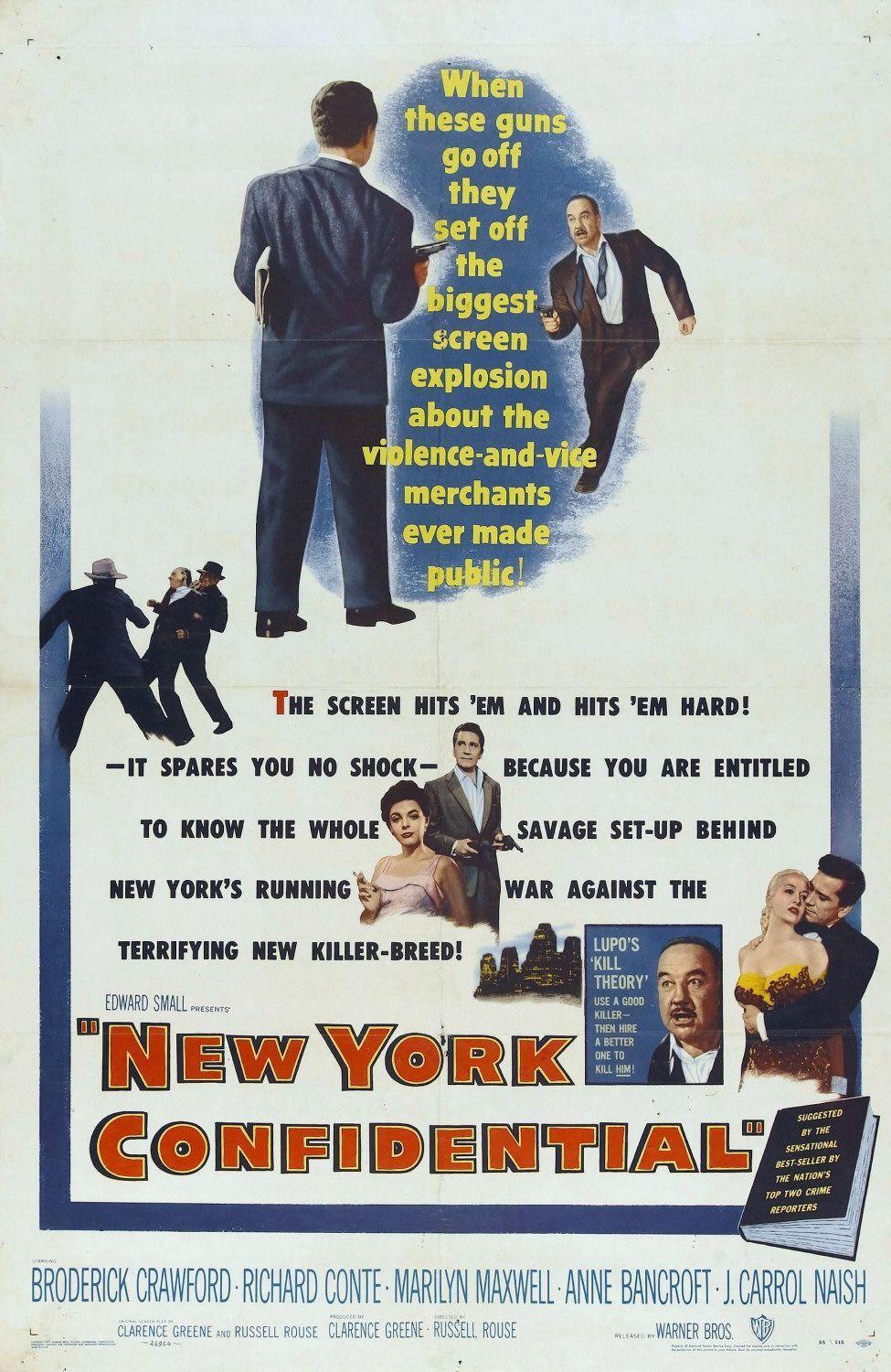 Постер фильма Секреты Нью-Йорка | New York Confidential