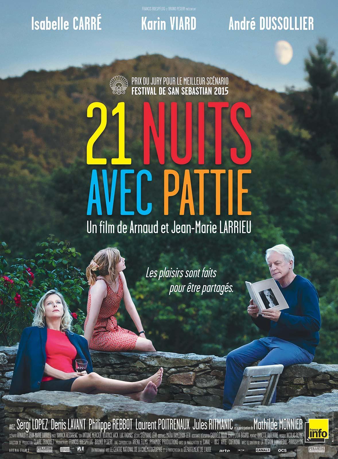 Постер фильма 21 ночь с Патти | Vingt et une nuits avec Pattie