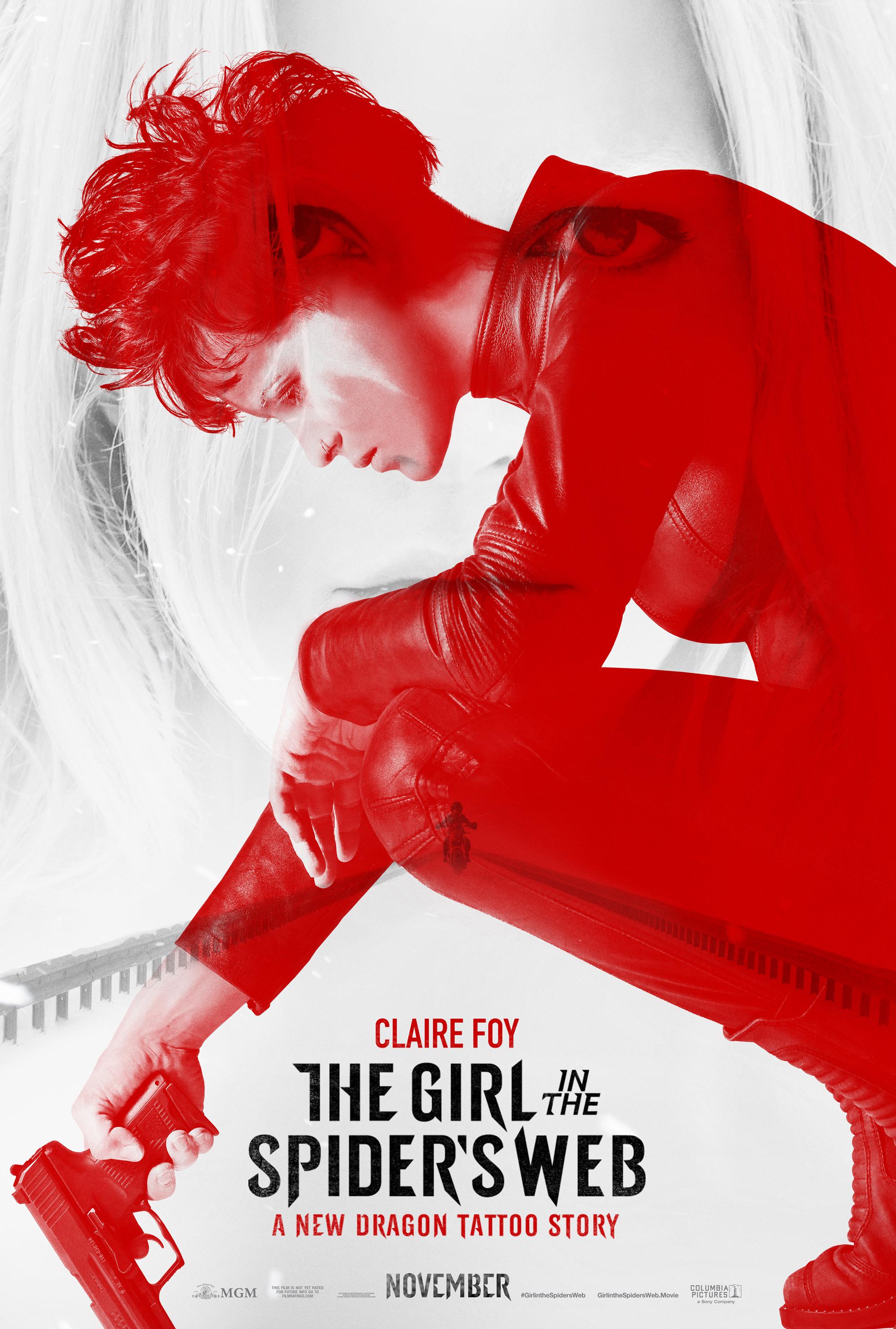 Постер фильма Девушка, которая застряла в паутине | Girl in the Spider's Web