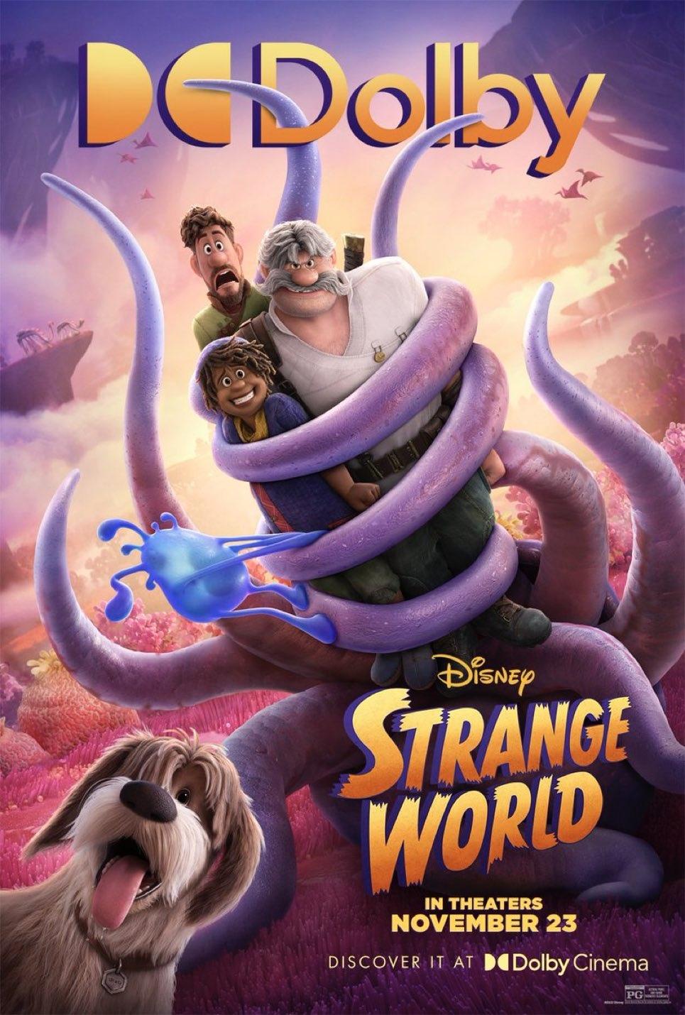 Постер фильма Странный мир | Strange World