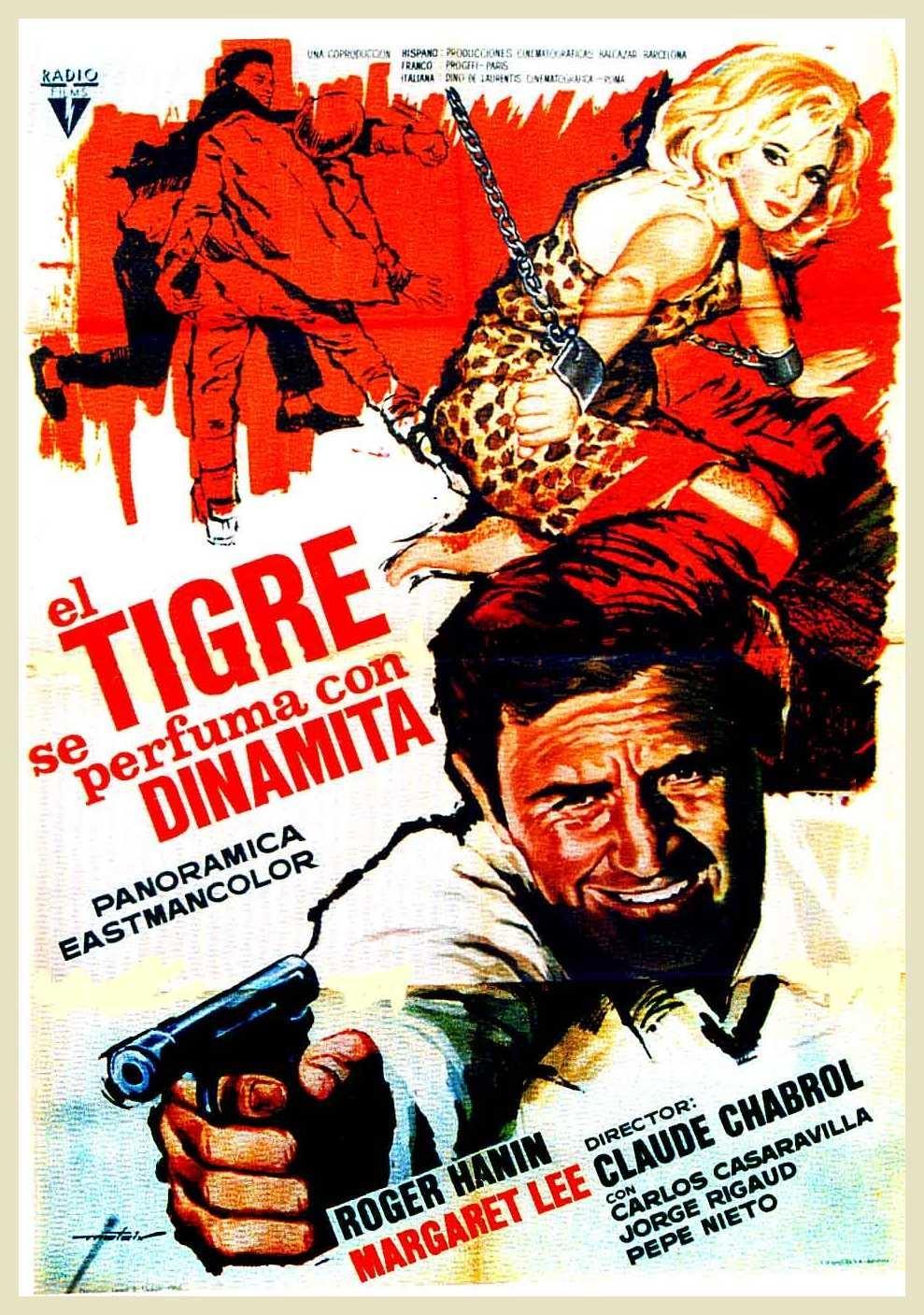 Постер фильма Тигр душится динамитом | Tigre se parfume à la dynamite