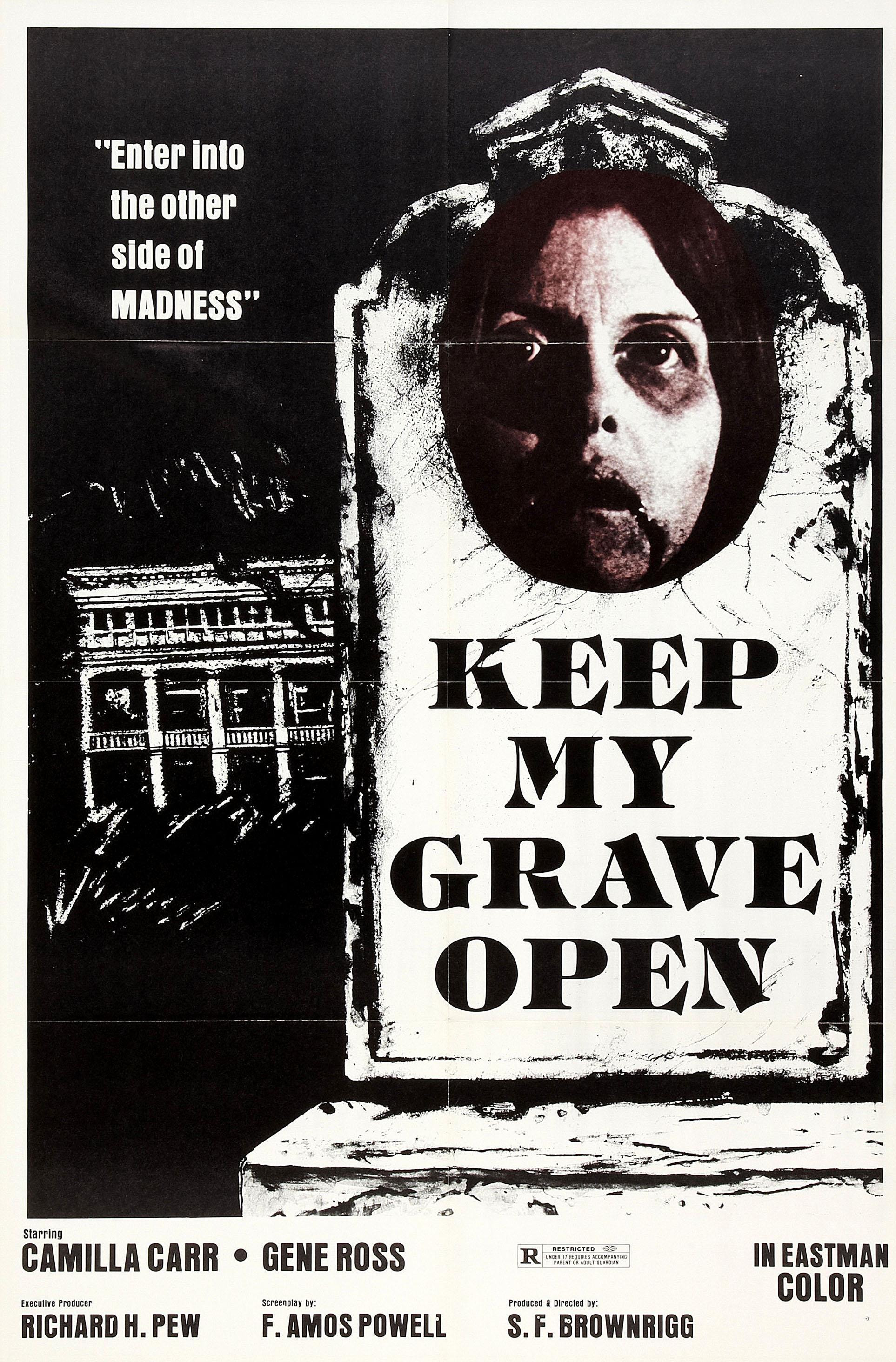 Постер фильма Держите мою могилу открытой | Keep My Grave Open