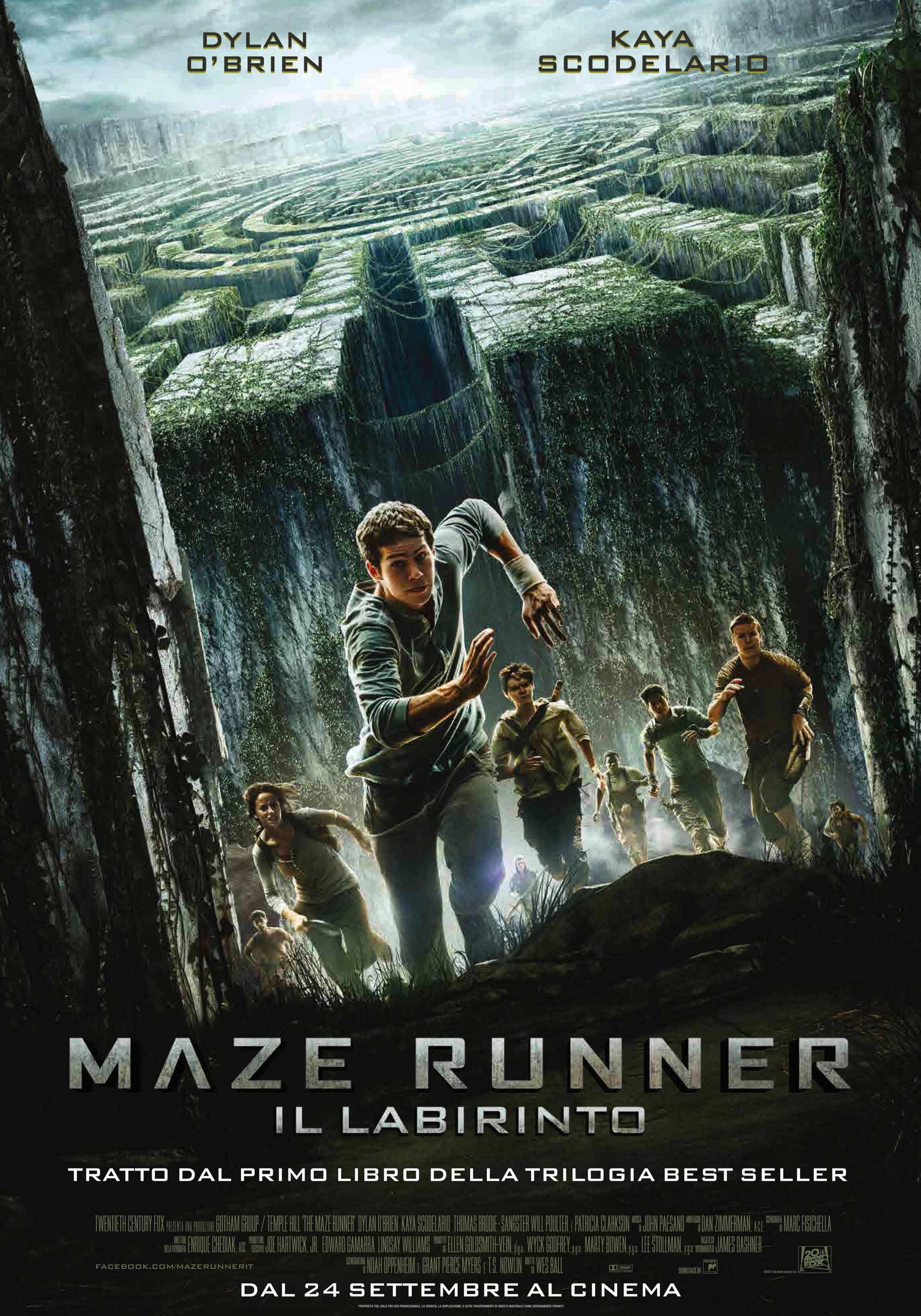 Постер фильма Бегущий в лабиринте | Maze Runner