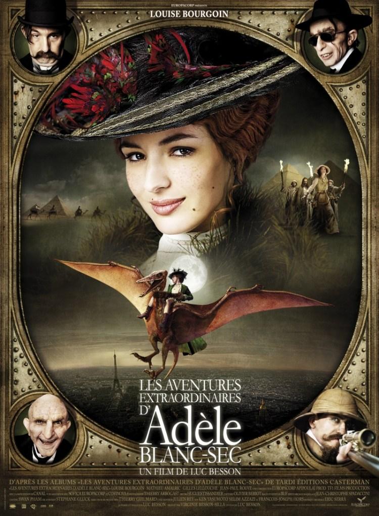 Постер фильма Необычайные приключения Адель | Les aventures extraordinaires d'Adèle Blanc-Sec
