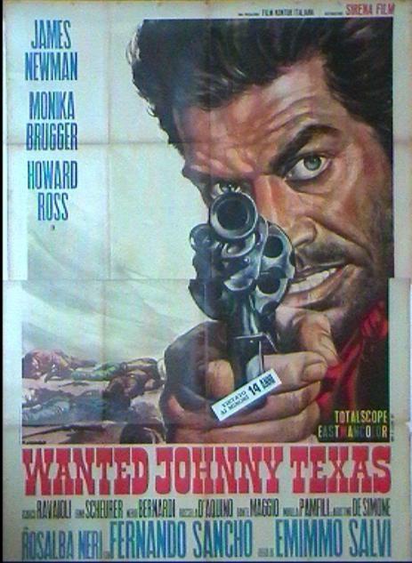 Постер фильма Wanted Johnny Texas