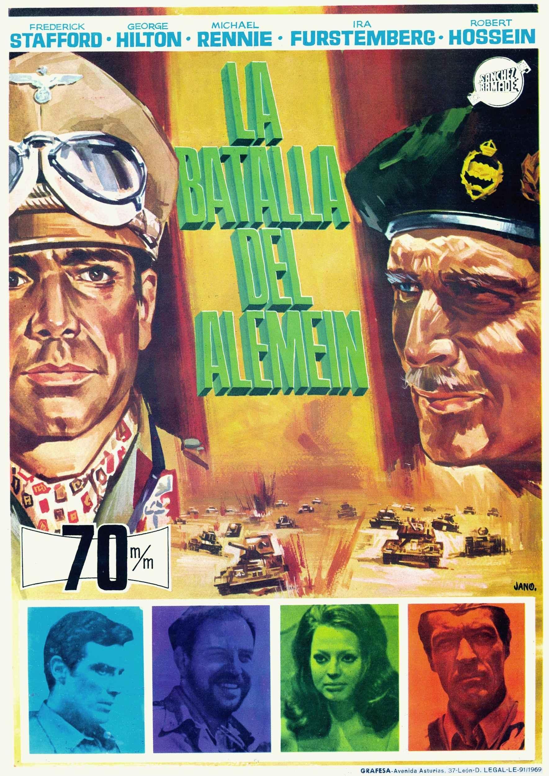 Постер фильма battaglia di El Alamein