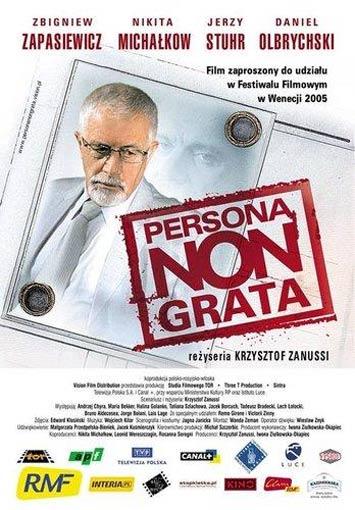 Постер фильма Персона нон грата | Persona non grata