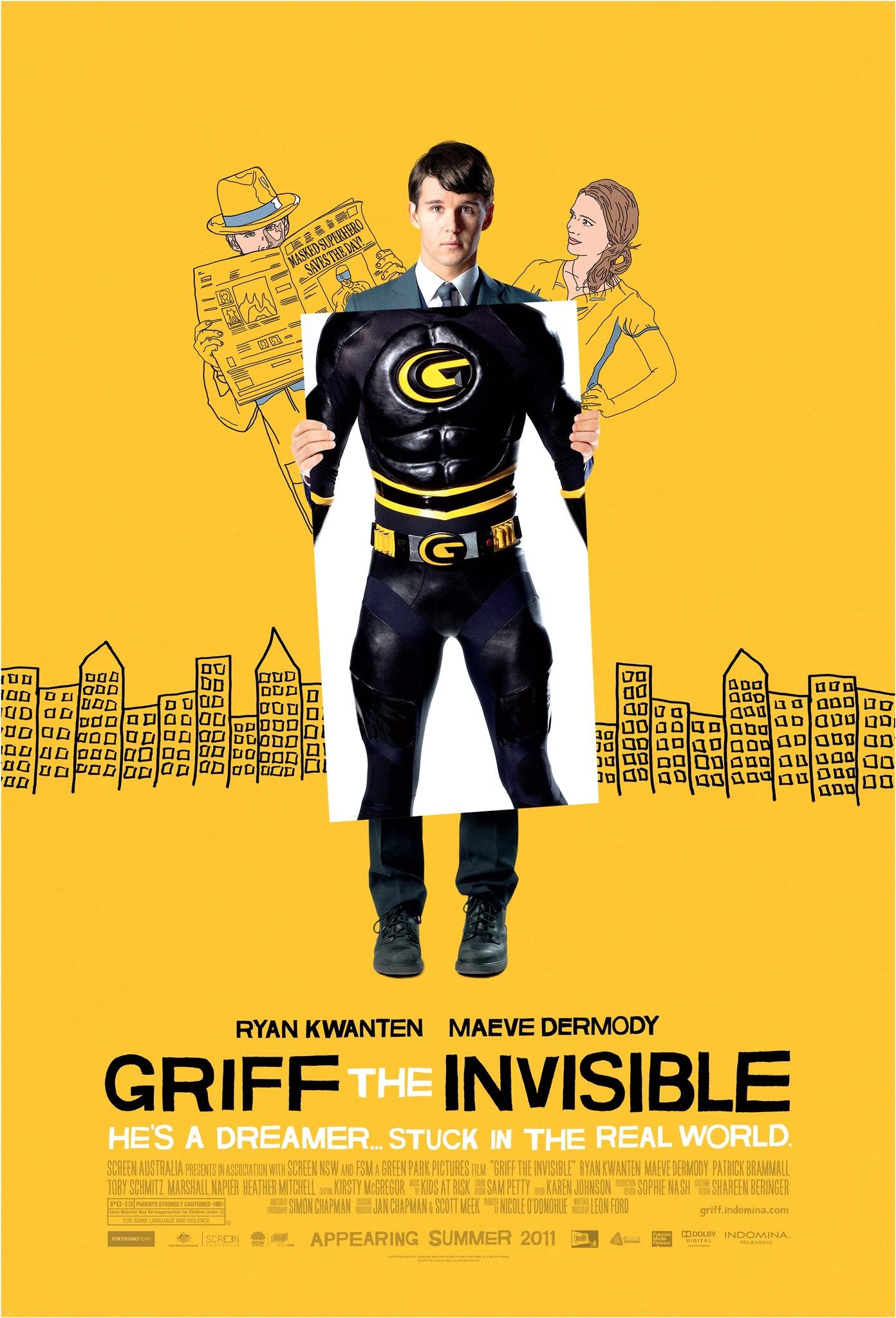 Постер фильма Грифф невидимый | Griff the Invisible