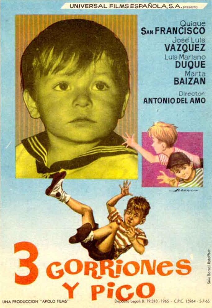 Постер фильма Tres gorriones y pico