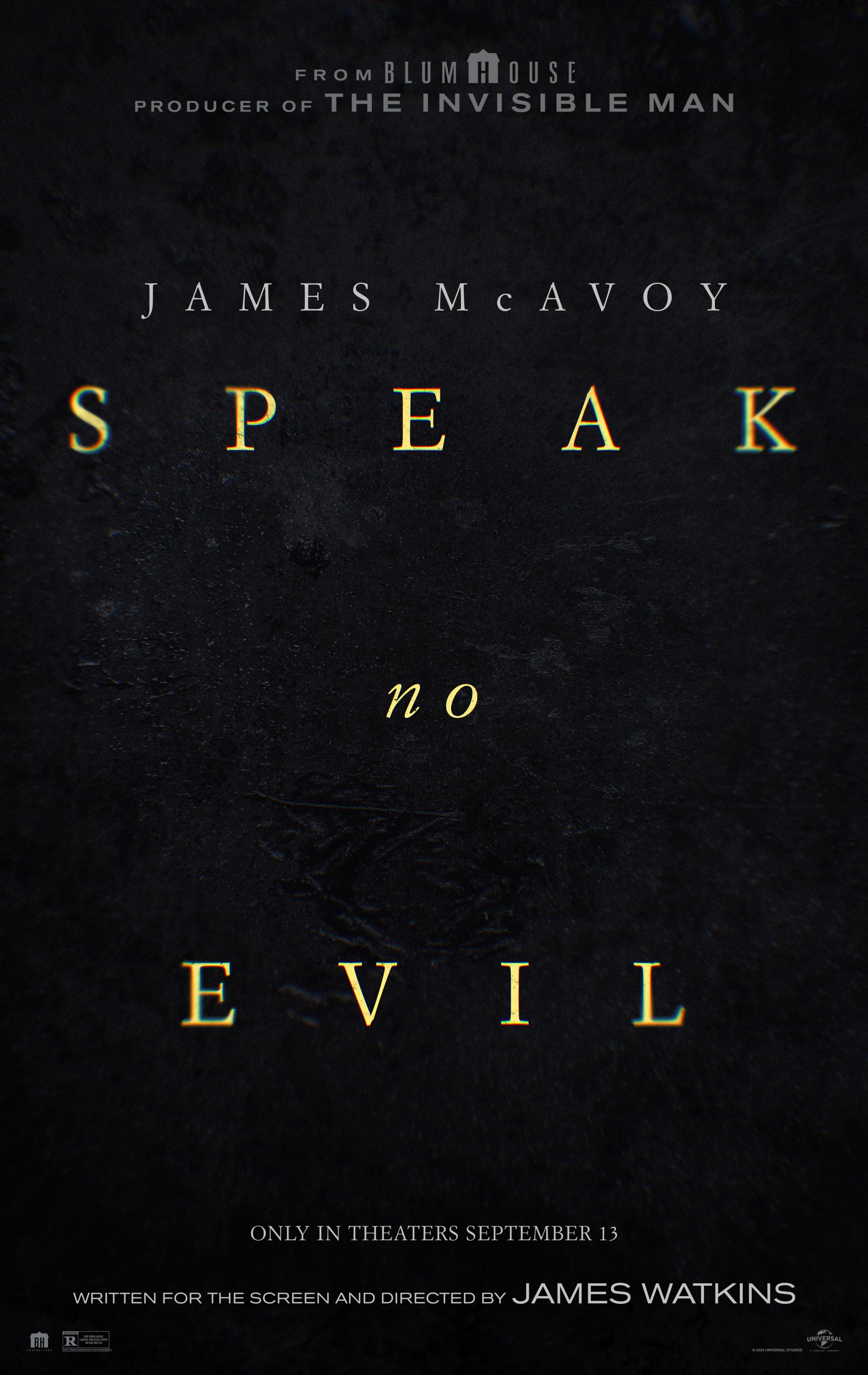 Постер фильма Не говори никому | Speak No Evil