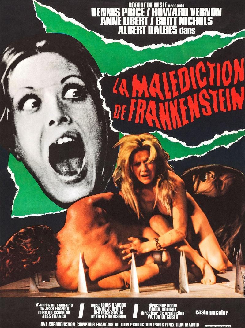 Постер фильма maldición de Frankenstein