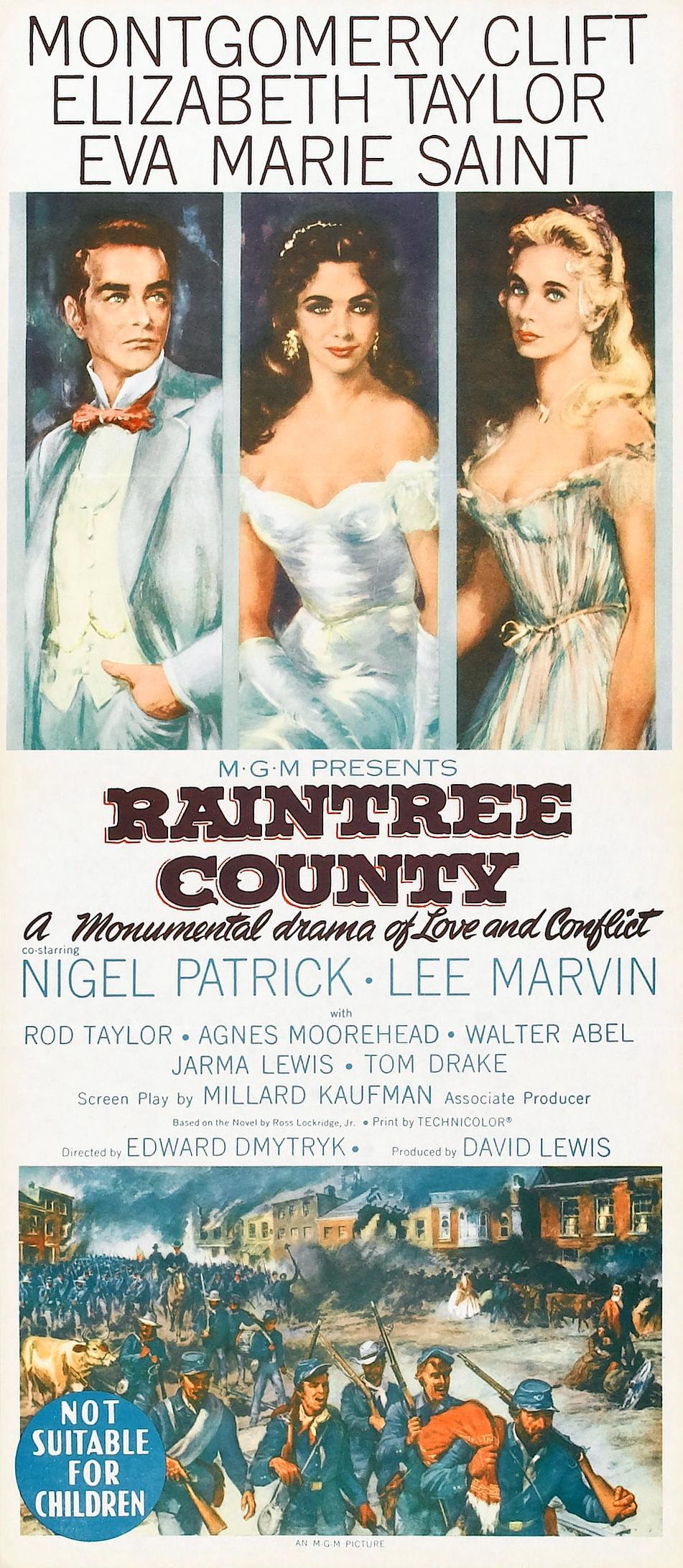 Постер фильма Округ Рэйнтри | Raintree County