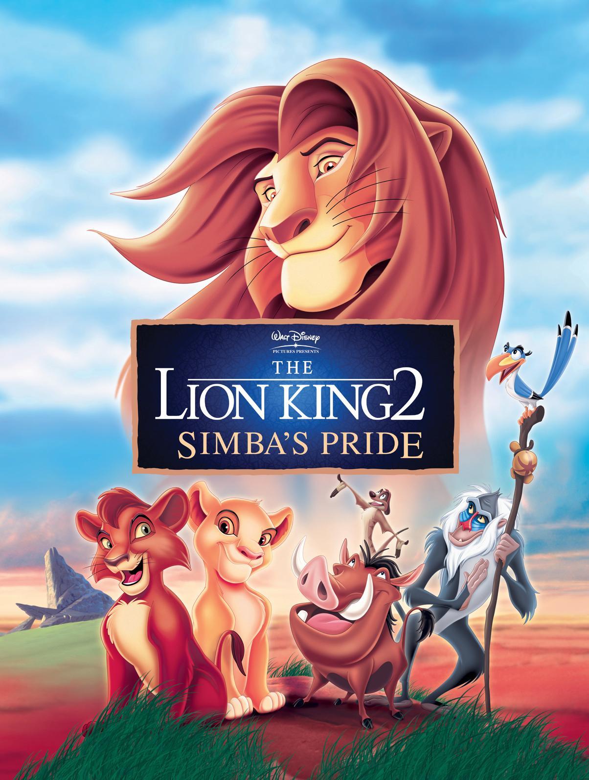 Постер фильма Король Лев 2: Гордость Симбы | Lion King II: Simba's Pride