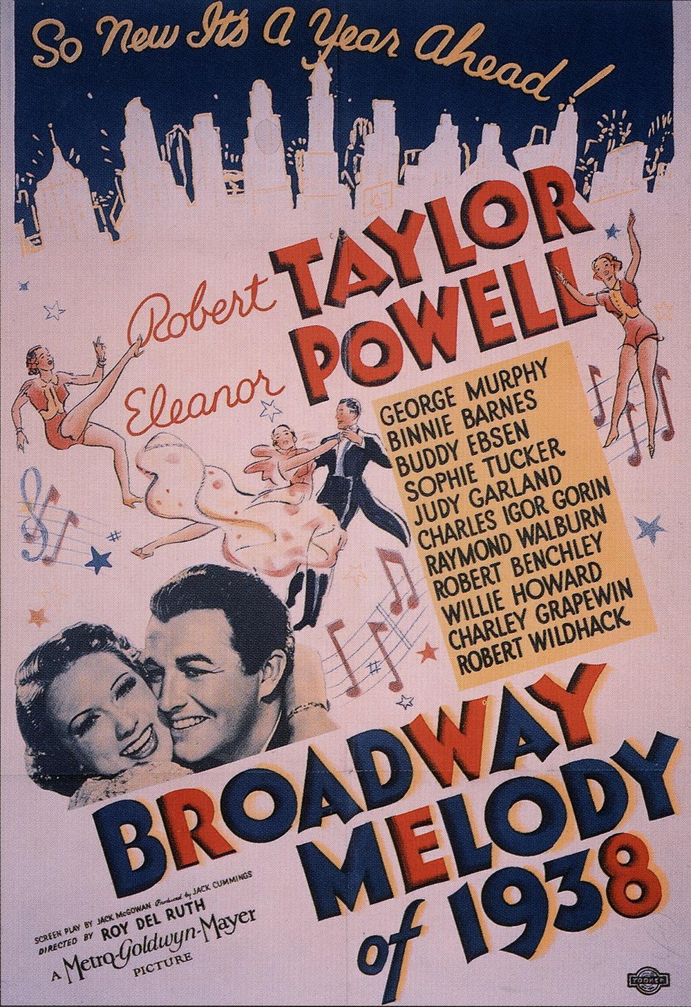 Постер фильма Мелодия Бродвея 1938-го года | Broadway Melody of 1938