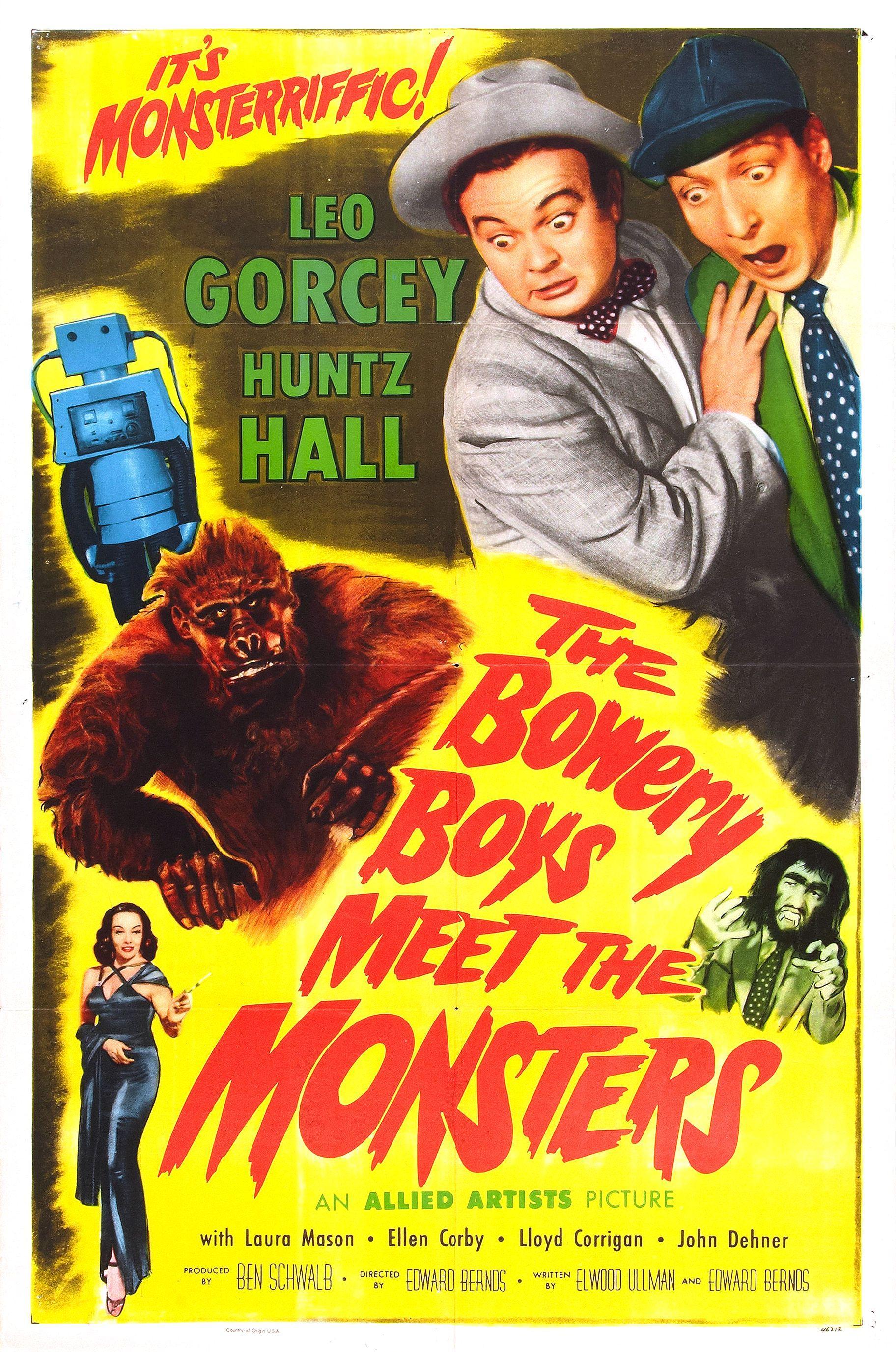 Постер фильма Bowery Boys Meet the Monsters