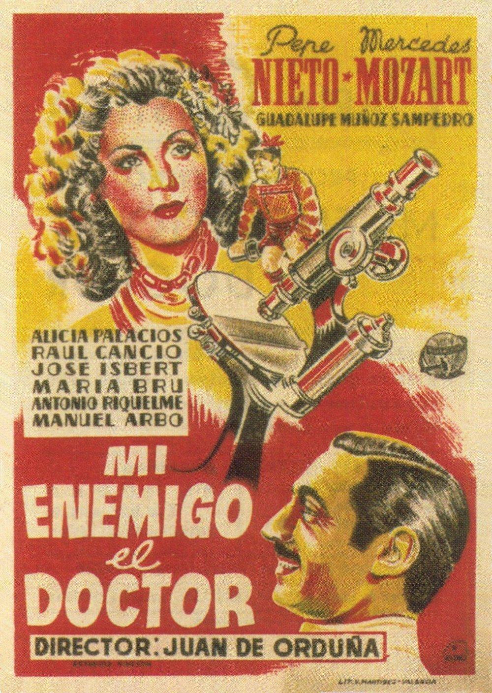 Постер фильма Mi enemigo el doctor