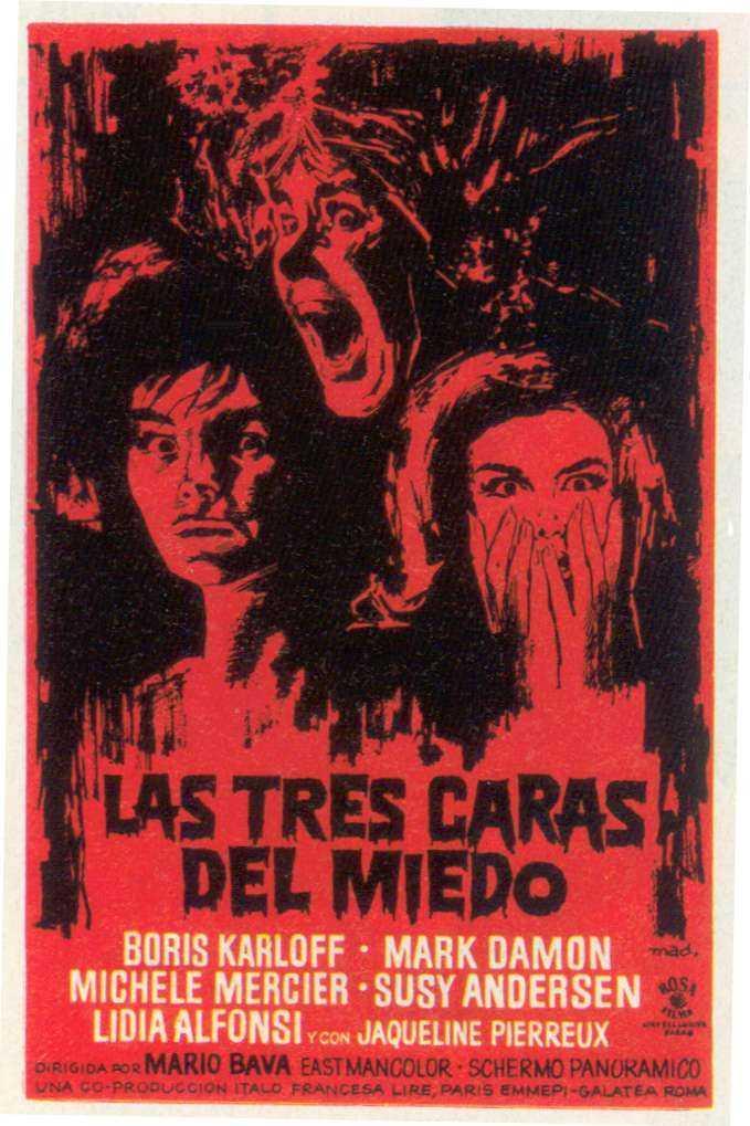 Постер фильма Три лица страха | Tre volti della paura, I