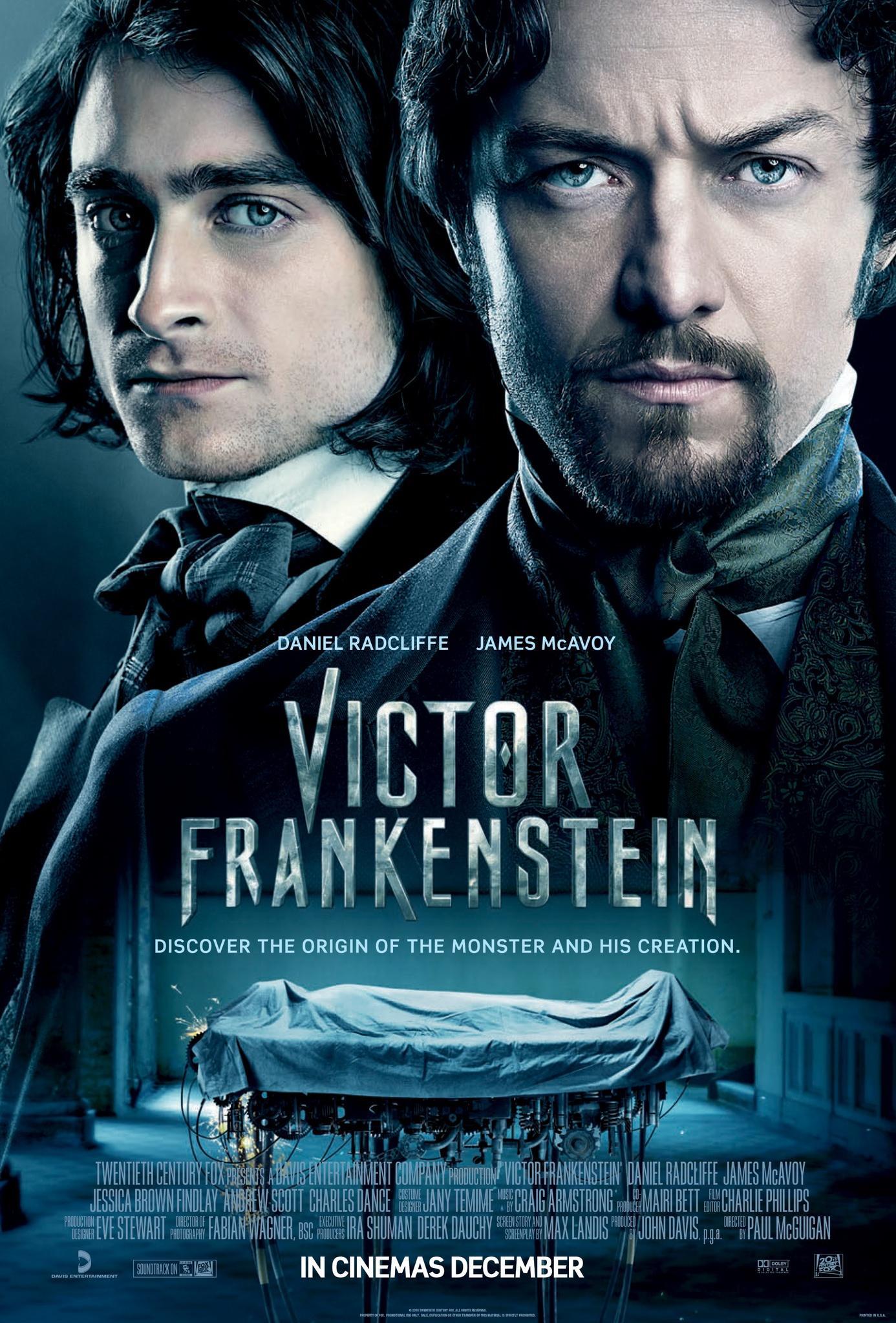 Постер фильма Виктор Франкенштейн | Victor Frankenstein