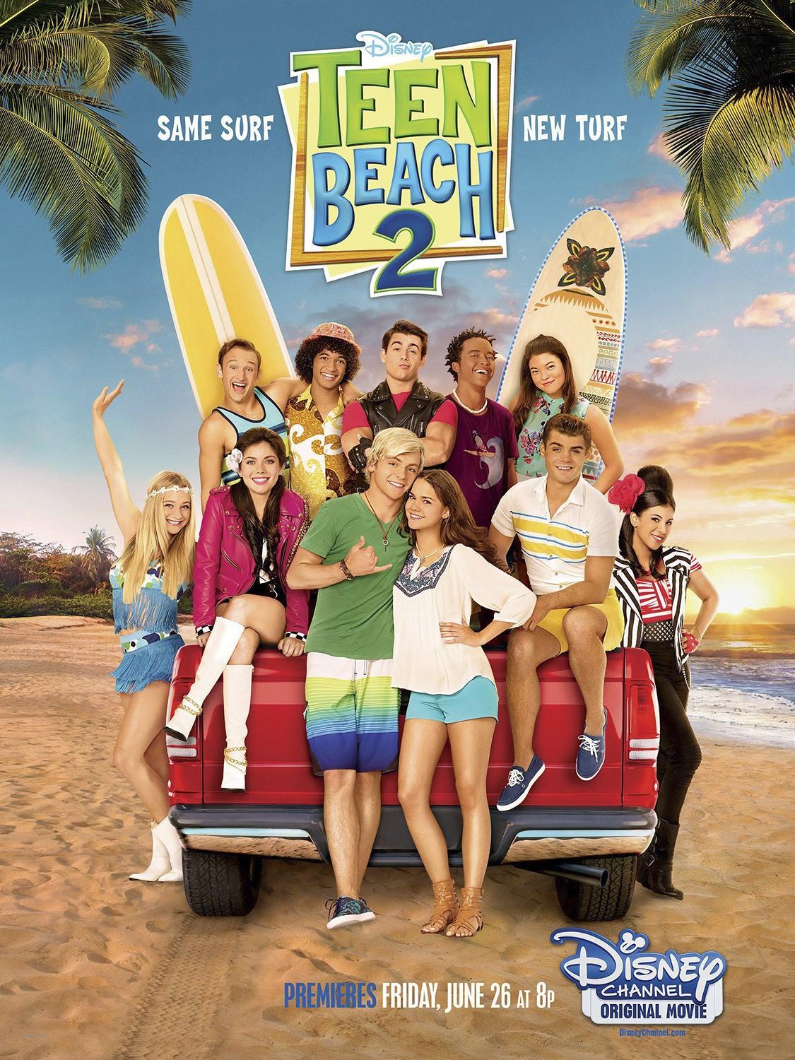 Постер фильма Лето. Пляж. Кино 2 | Teen Beach 2