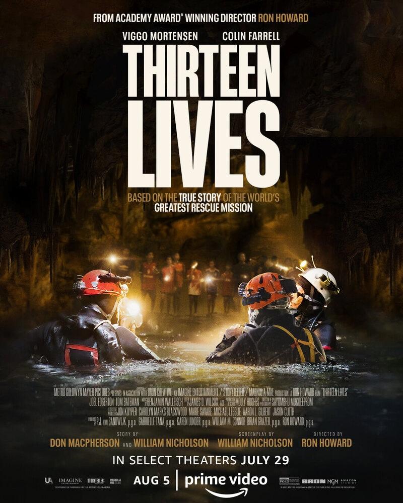 Постер фильма 13 жизней | Thirteen Lives