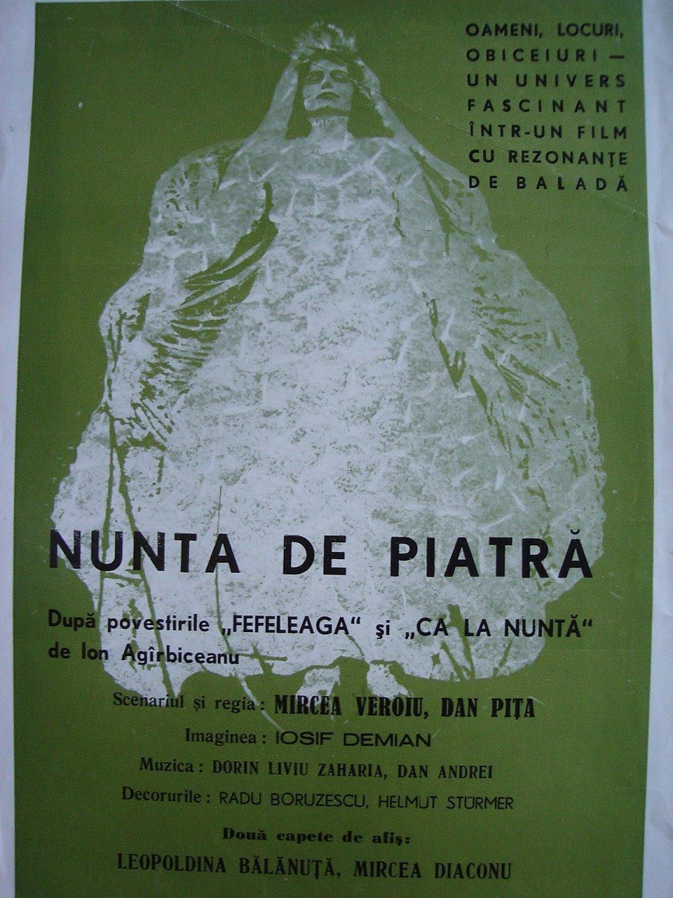 Постер фильма Nunta de piatra