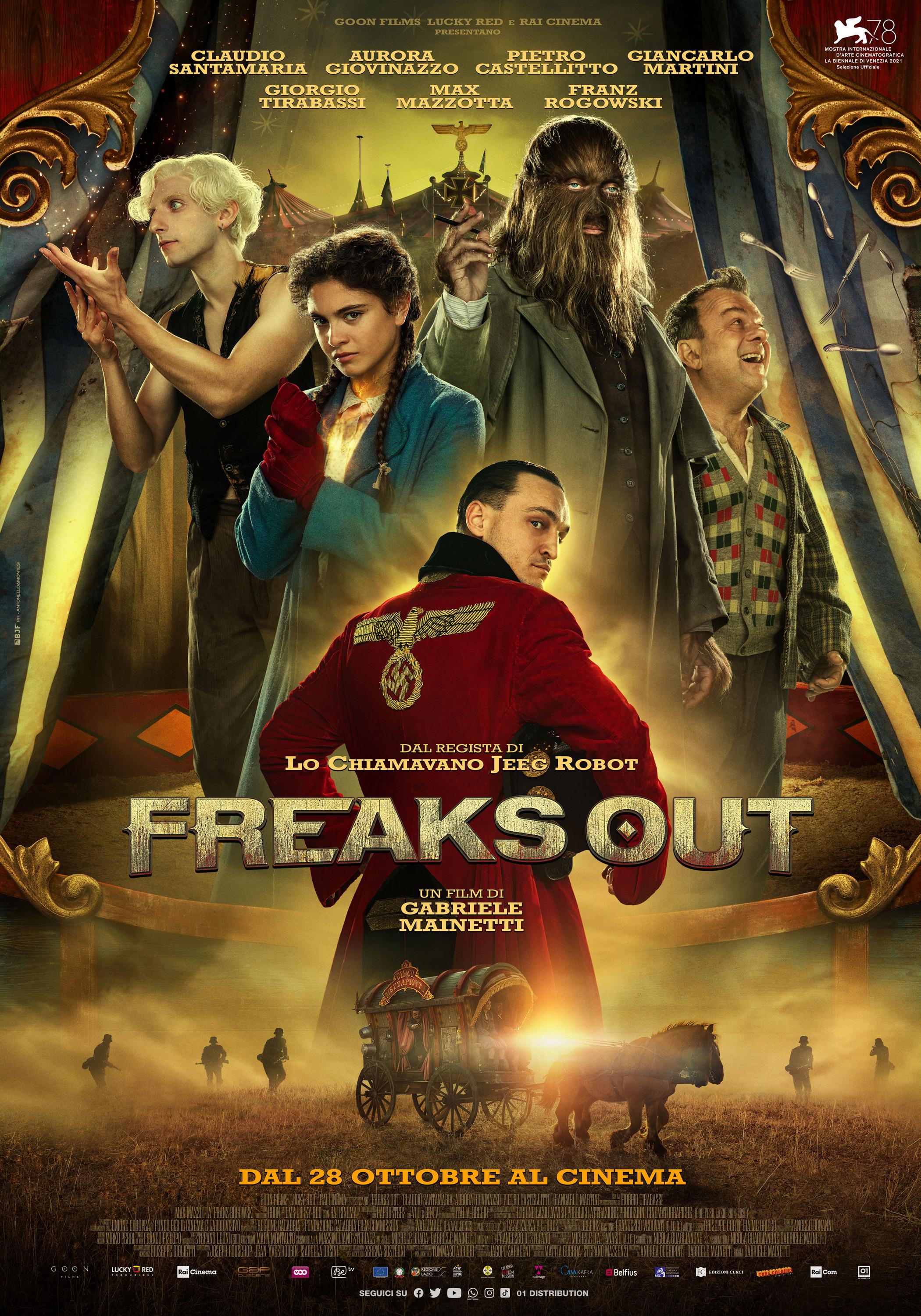 Постер фильма Отчаянные мстители | Freaks Out