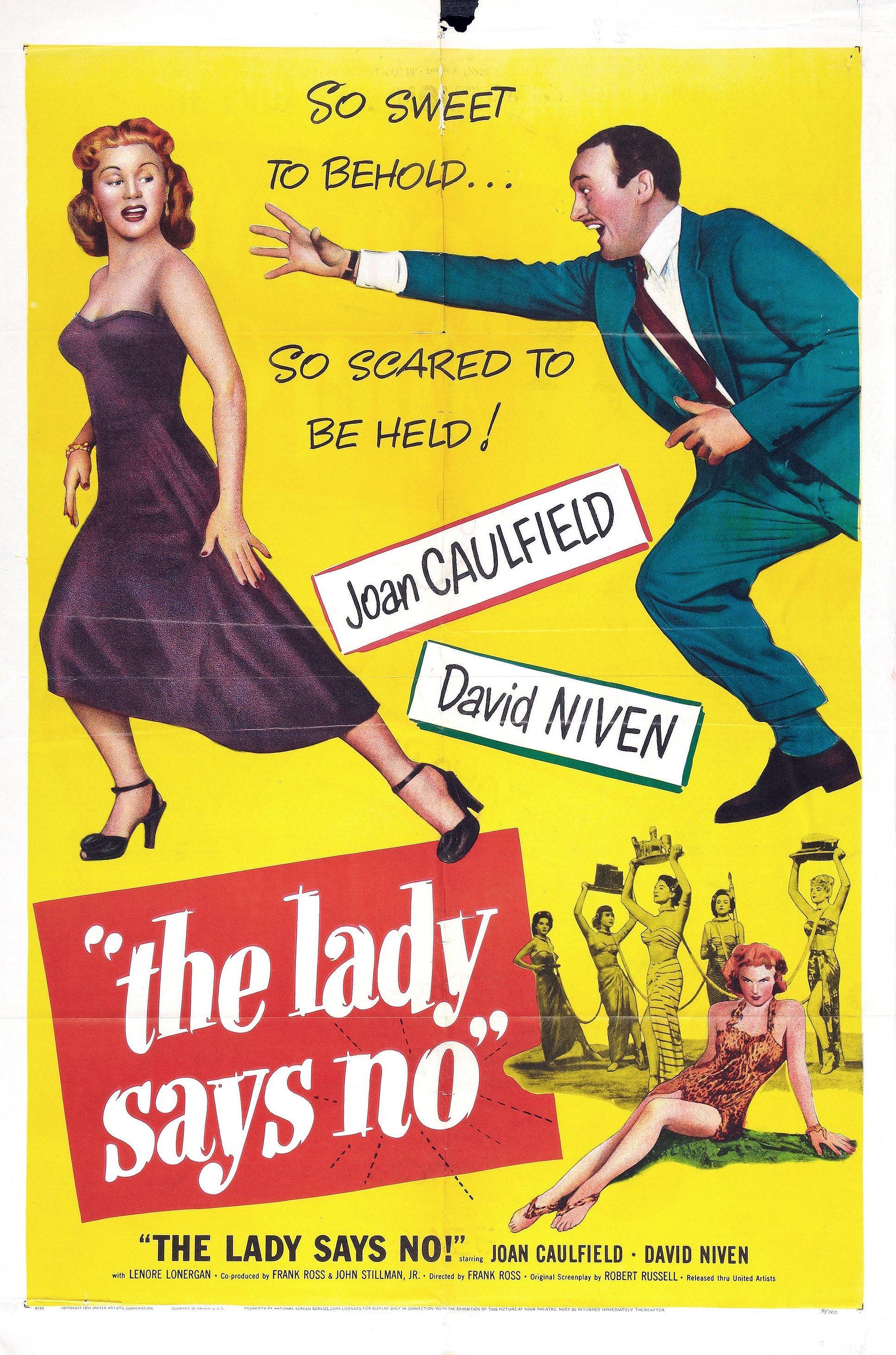 Постер фильма Lady Says No
