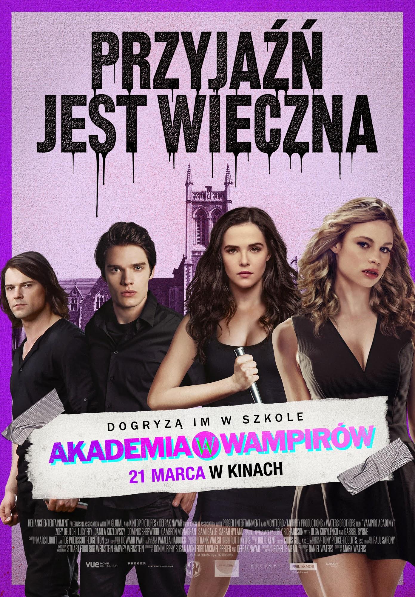 Постер фильма Академия вампиров | Vampire Academy