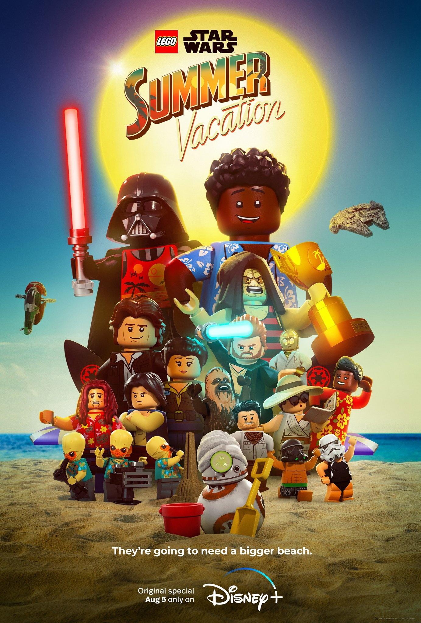 Постер фильма ЛЕГО Звёздные войны: Летние каникулы | LEGO Star Wars Summer Vacation