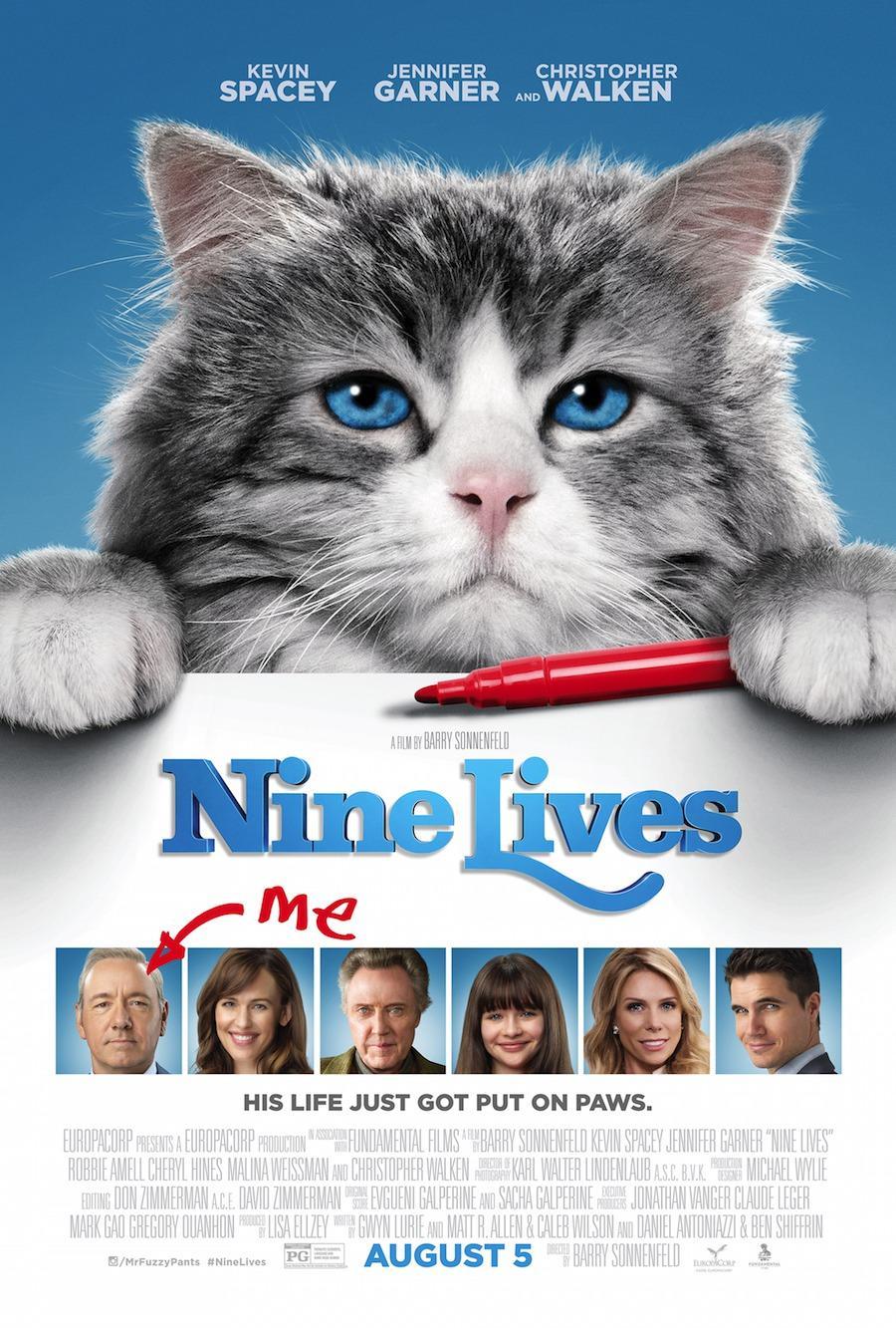 Постер фильма Девять жизней | Nine Lives