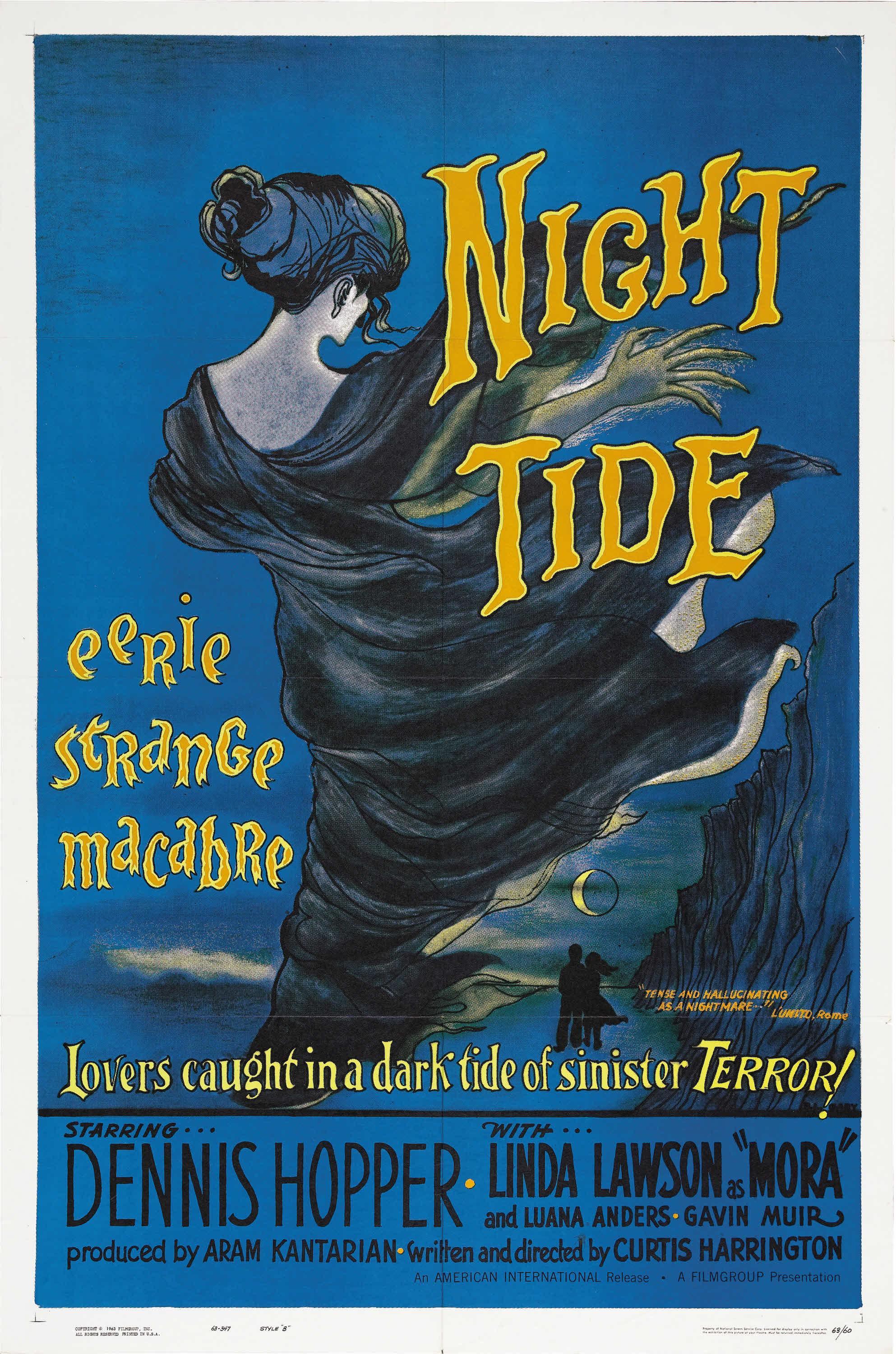 Постер фильма Night Tide